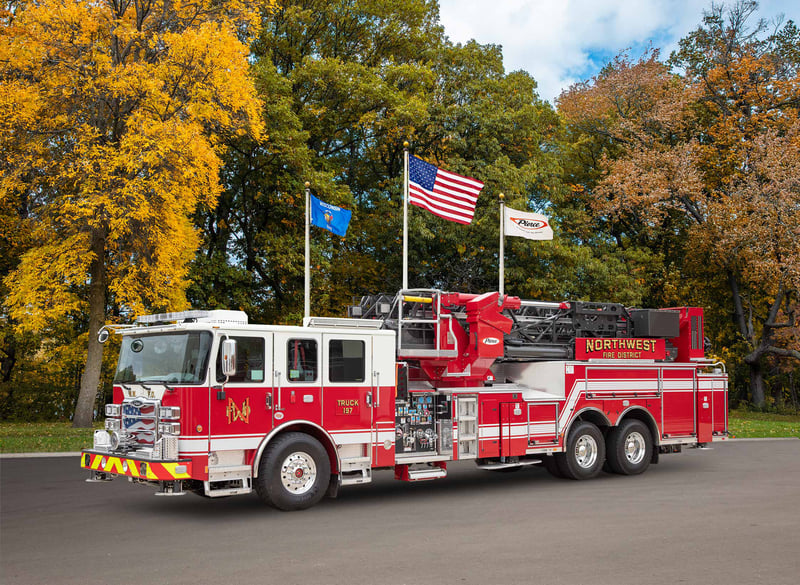 Northwest Fire District - Aerial – Aerial | Pierce | Huntertown, Indiana