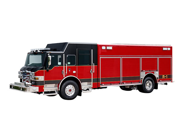 Build My Pierce Program custom Fire Truck body model. 