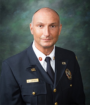 IAFC Fire Chief of the Year, Volunteer Fire Chief, Herbert Leusch 