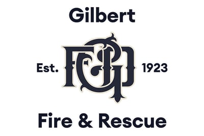 Gilbert Arizona Fire and Rescue logo