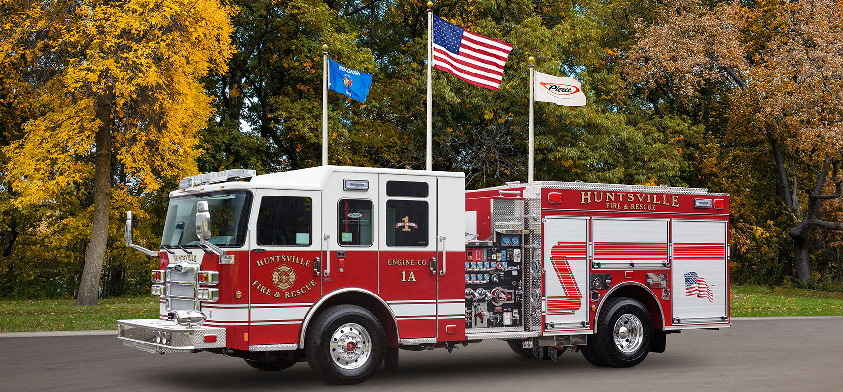 Huntsville Fire & Rescue placed an order for 21 Pierce Fire Apparatus
