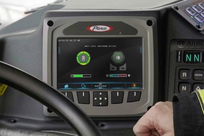 Pierce Idle Reduction Technology Operated by Command Zone