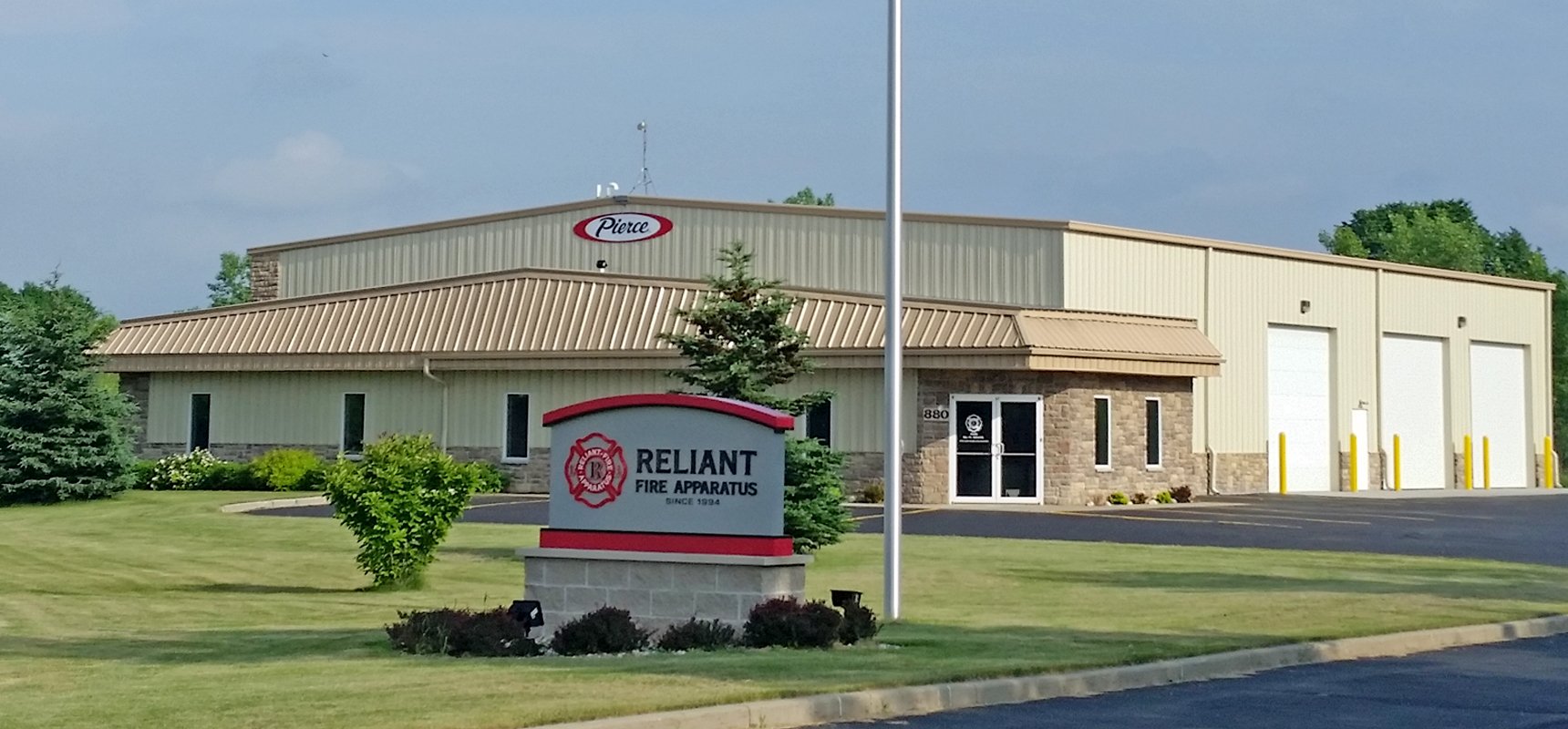 Pierce dealer, Reliant Fire Apparatus, has opened a new service center in Slinger, WI