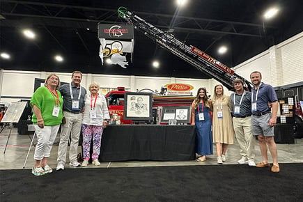 Spartan Fire and Emergency Apparatus team members at South Carolina Fire Conference