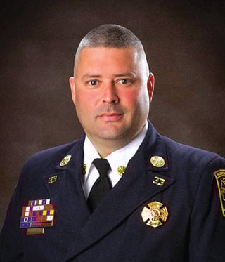 Volunteer Fire Chief Honoree – Brian Wade of the North Lenoir Fire & Rescue Department in Kinston, N.C..jpg