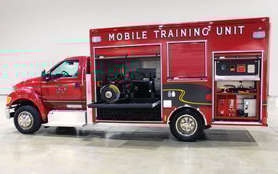 Pierce Mobile Training Unit or Pierce Ultimate Configuration vehicle unit.