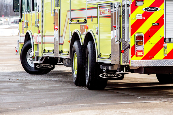 Fire Truck TAK-4 Independent Rear Suspension T3 Maximized Mobility