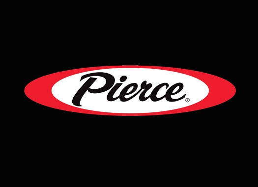 Pierce Manufacturing black and red logo from 1968. 