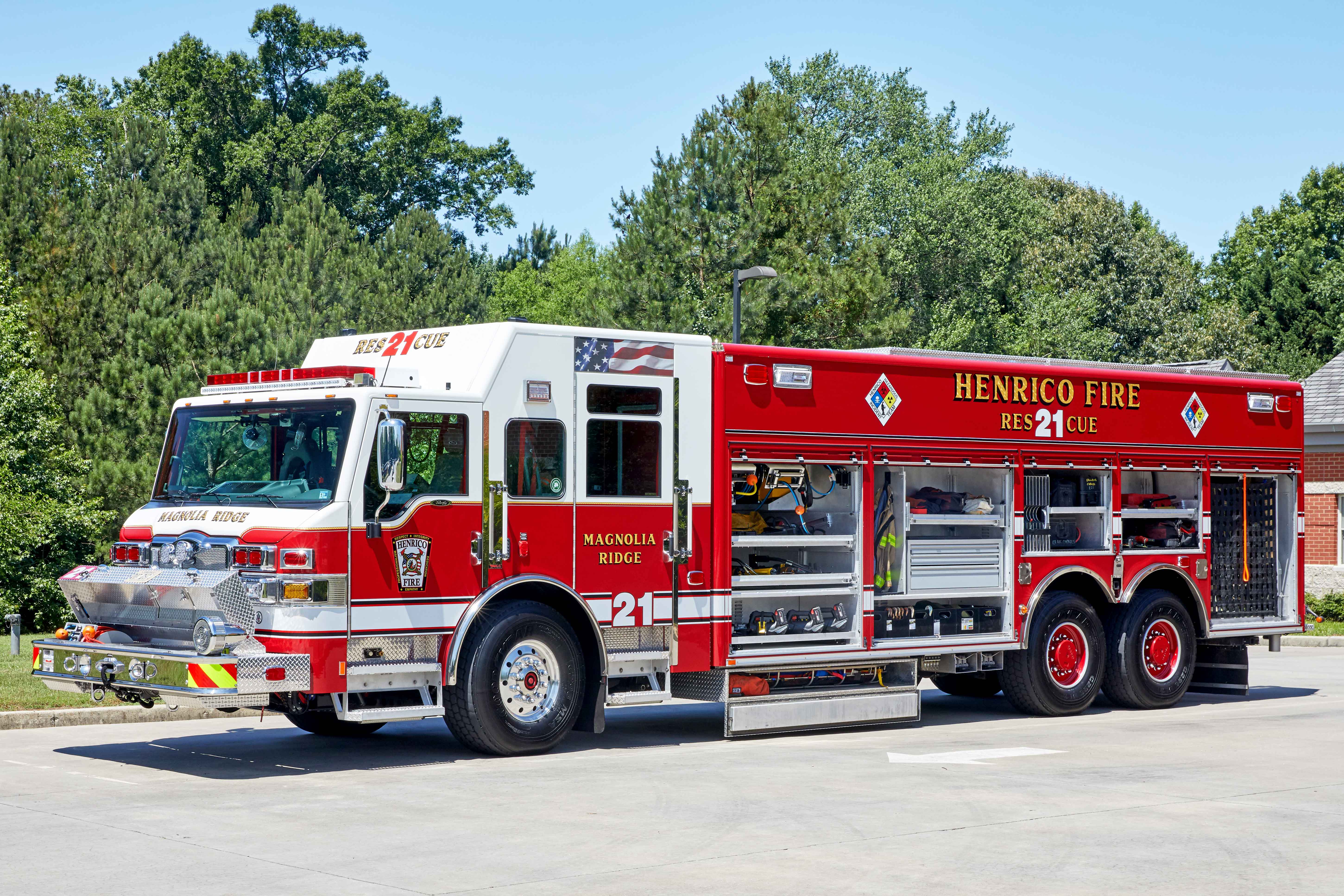 Henrico County Fire Department Velocity Non-Walk-In Heavy-Duty Rescue