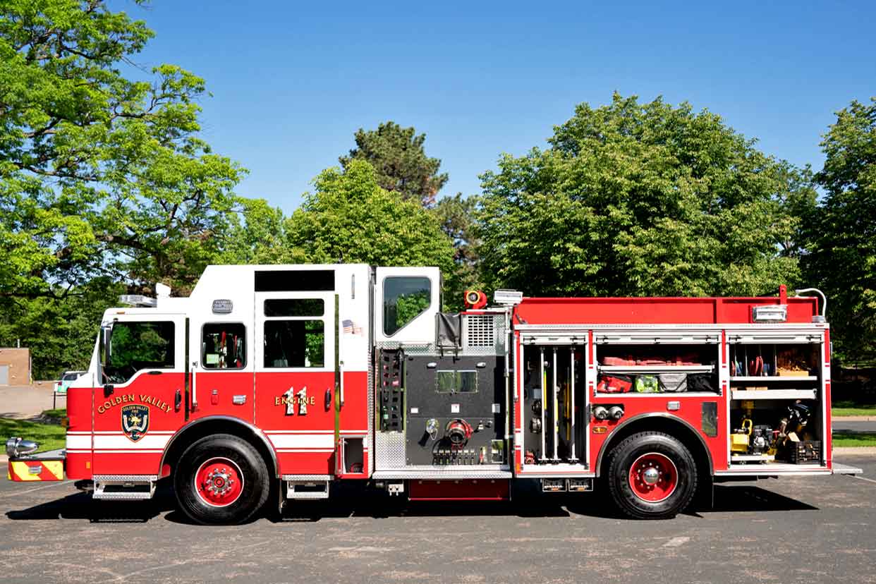 Golden Valley Fire Department Velocity Pumper