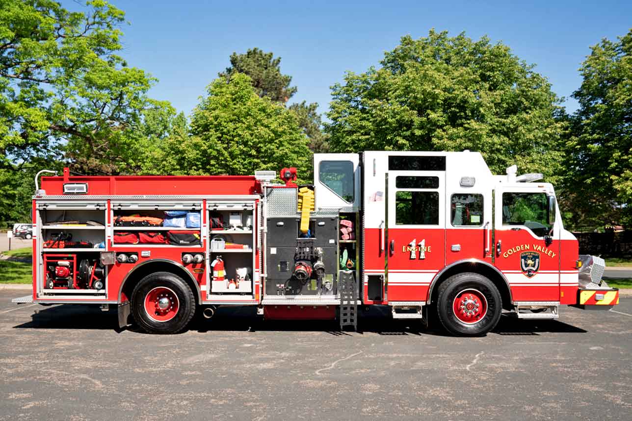 Golden Valley Fire Department Velocity Pumper