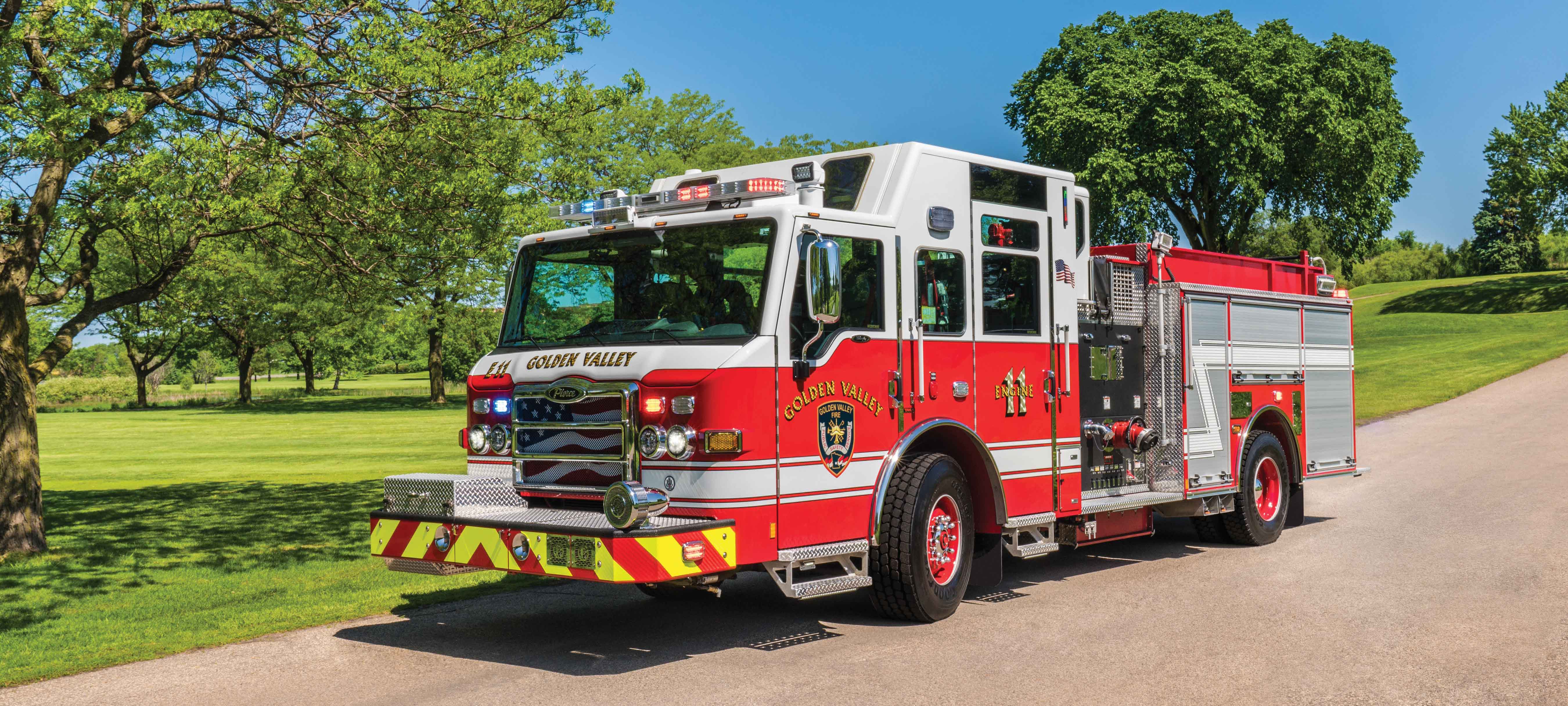 Golden Valley Fire Department Velocity Pumper