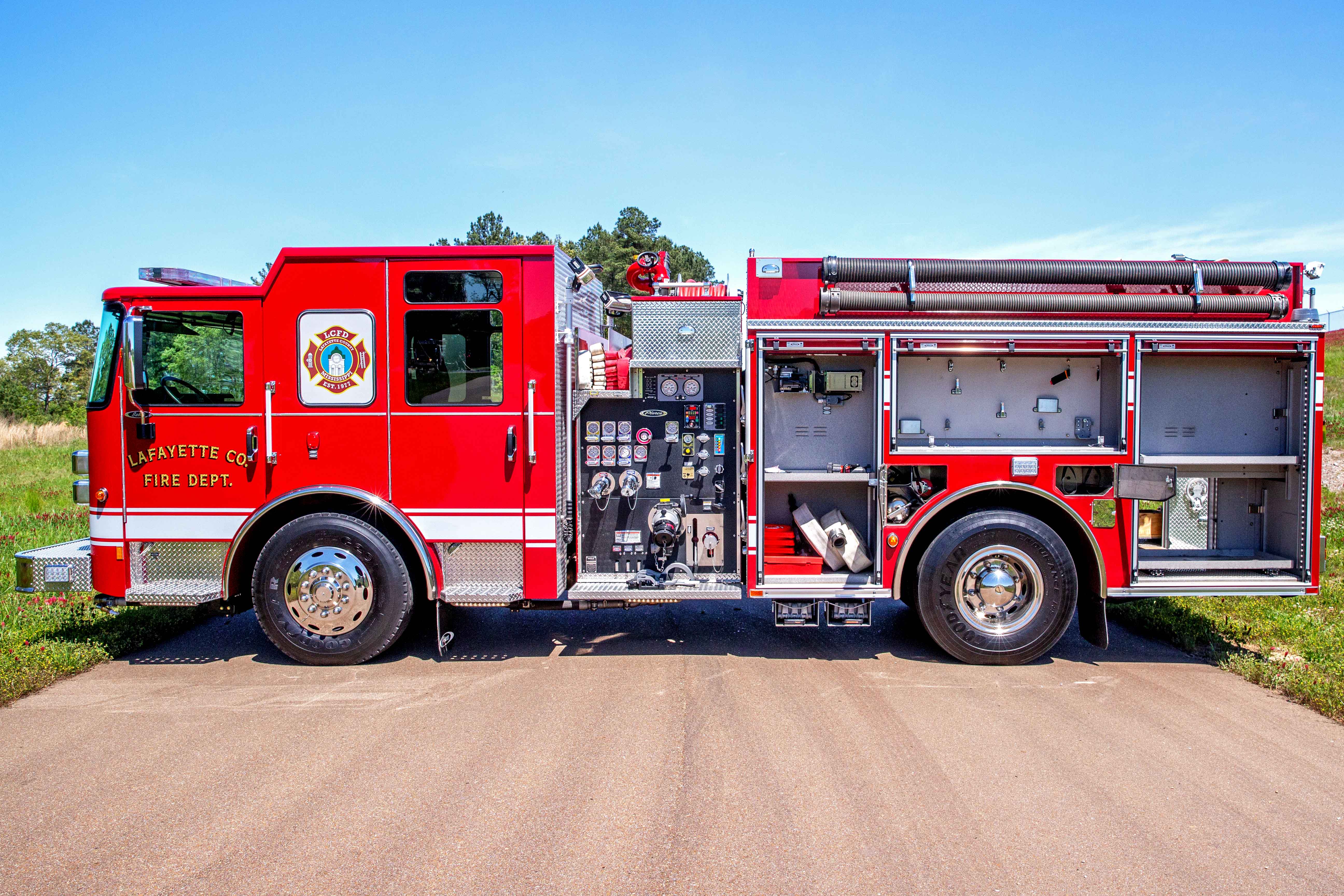 Lafayette County Fire Department Saber Pumper