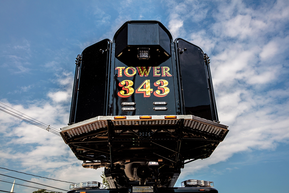 Enforcer Ascendant 110' Heavy-Duty Aerial Platform - Single Rear Axle Fire Truck Basket