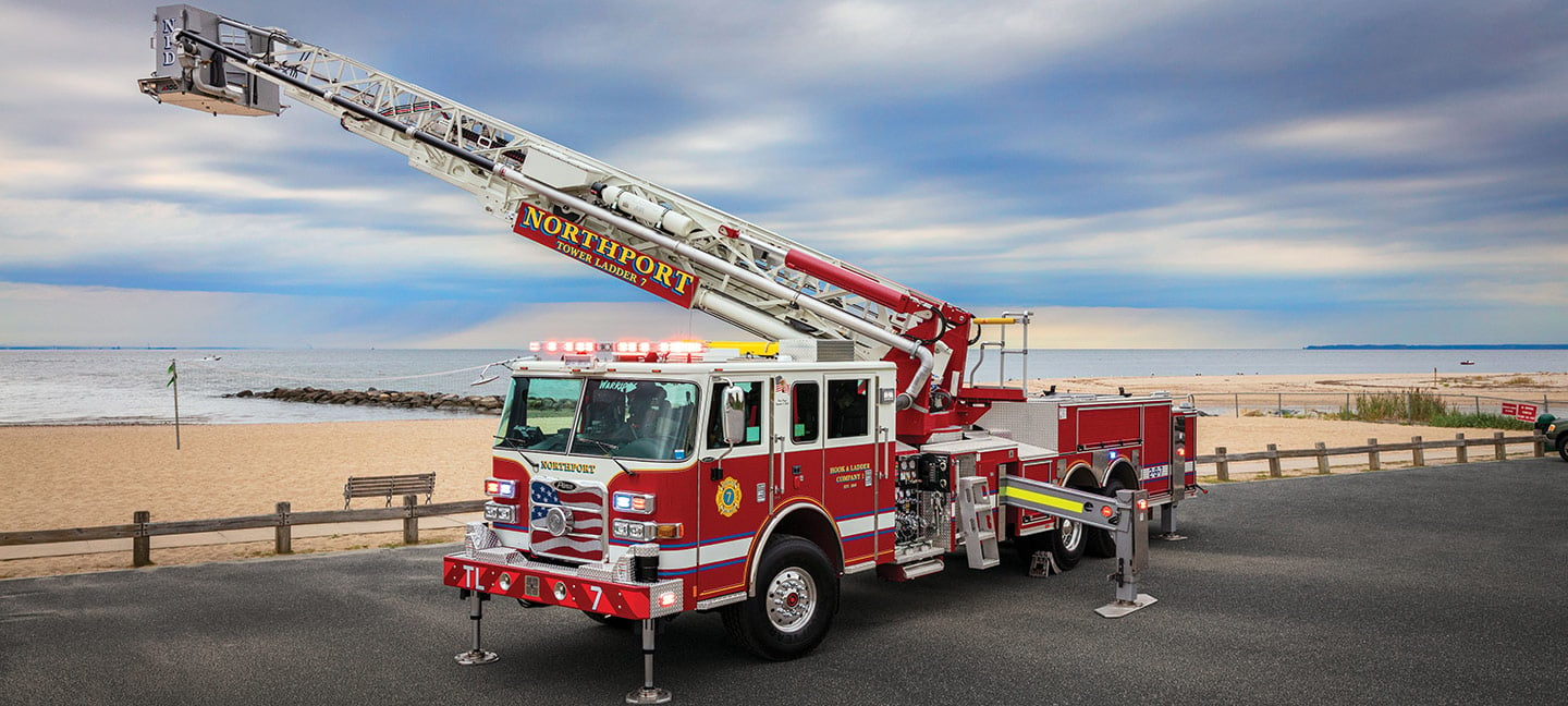 Ascendant 100' Heavy-Duty Aerial Tower is Junes Featured Fire Truck of the Month