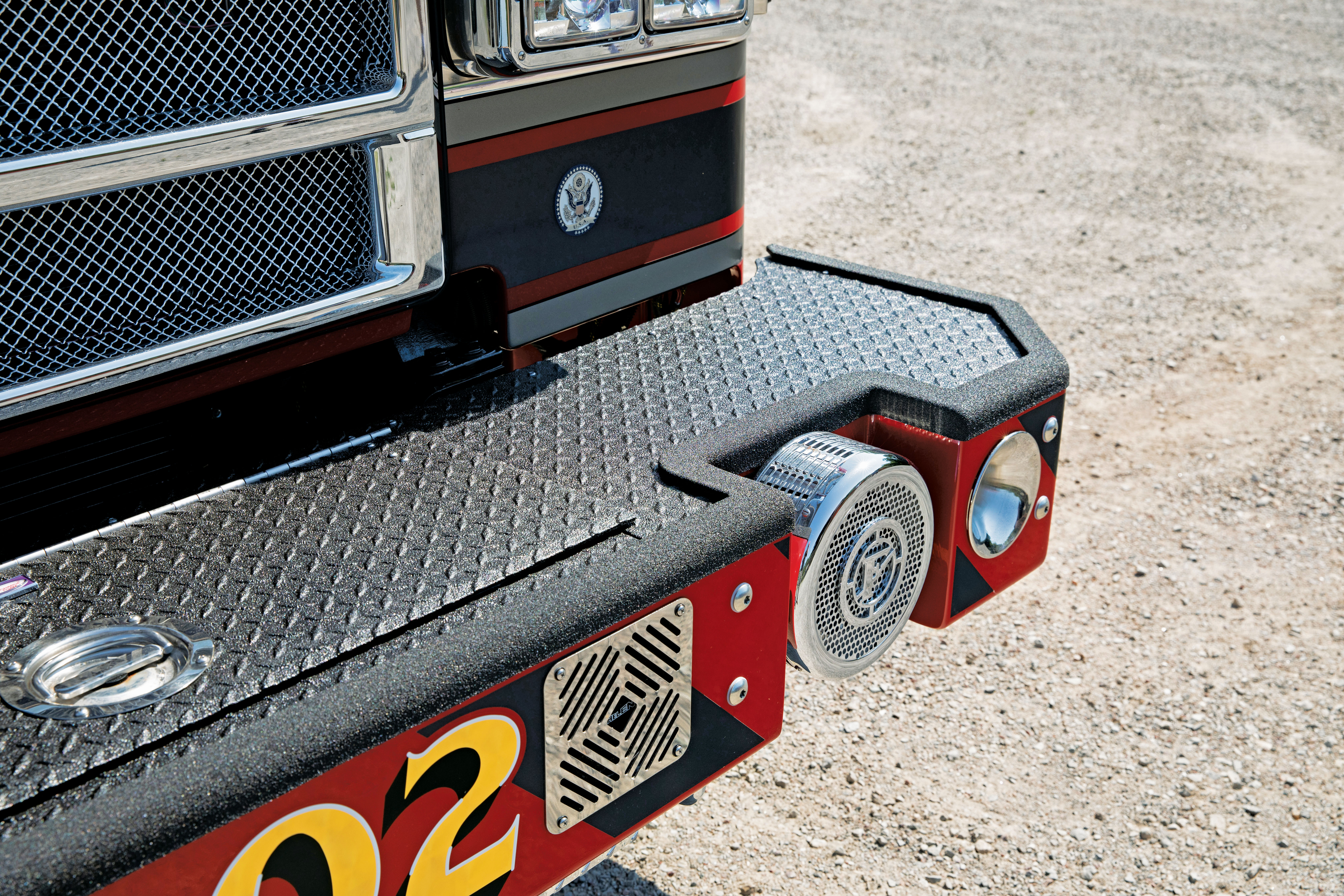 Impel PUC Pumper Fire Truck Front Bumper