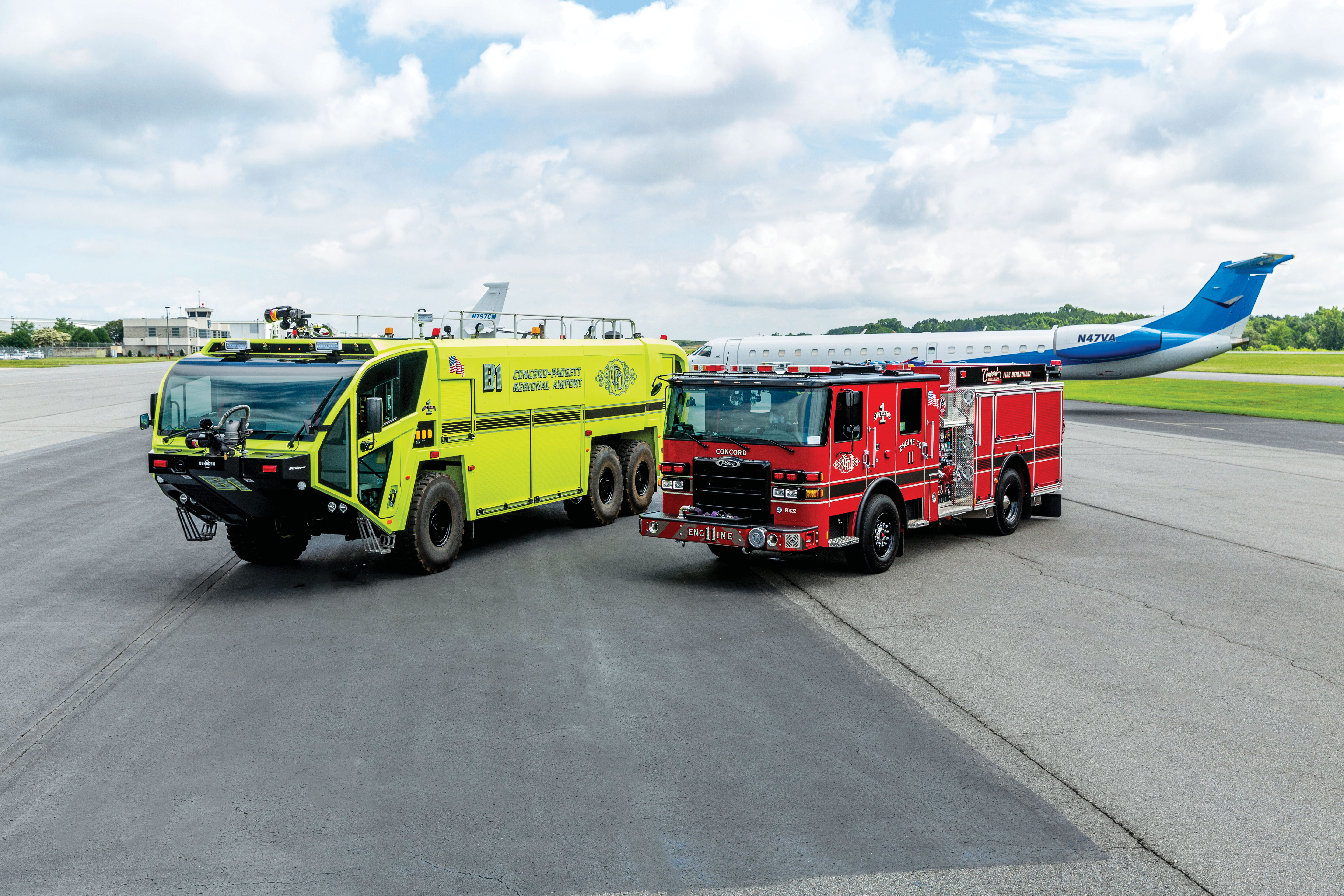 Enforcer Custom Fire Truck Chassis and ARFF Truck
