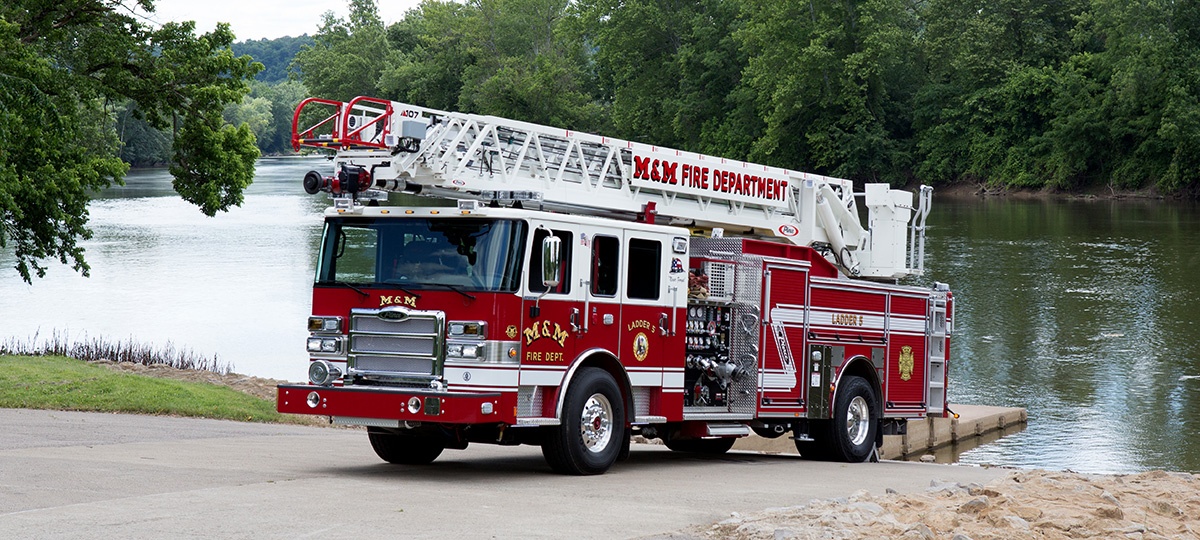 Malta and McConnelsville Fire Department Enforcer Ascendant Ladder DS