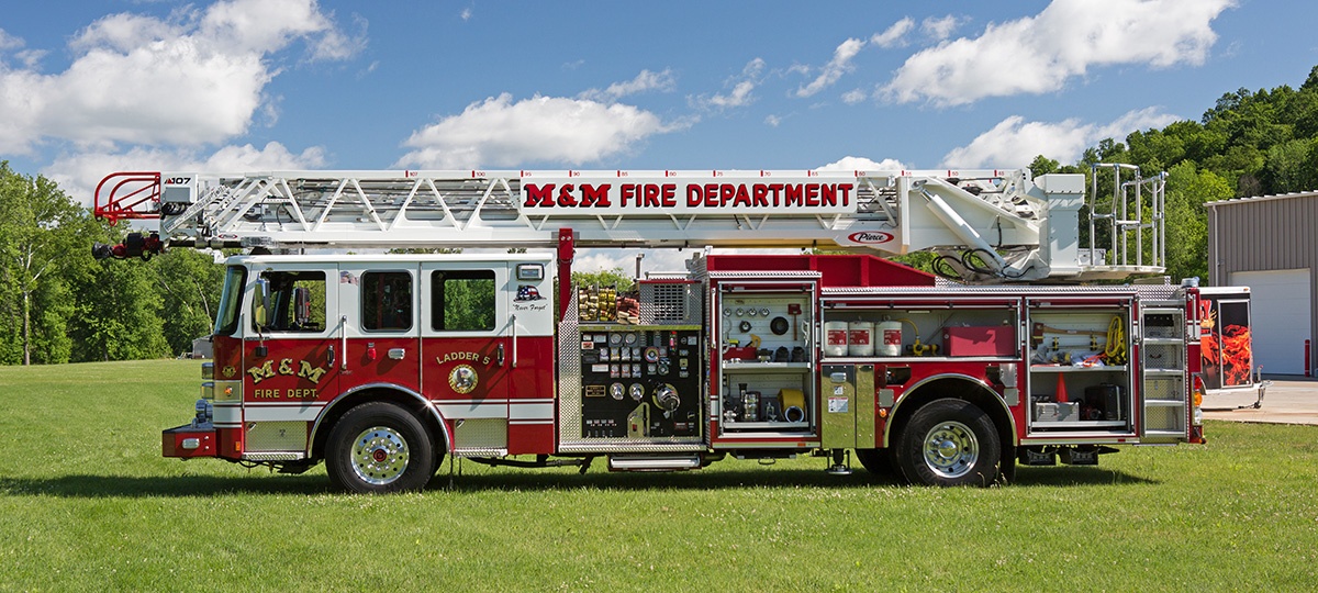 Malta and McConnelsville Fire Department Enforcer Ascendant Ladder DS Compartments