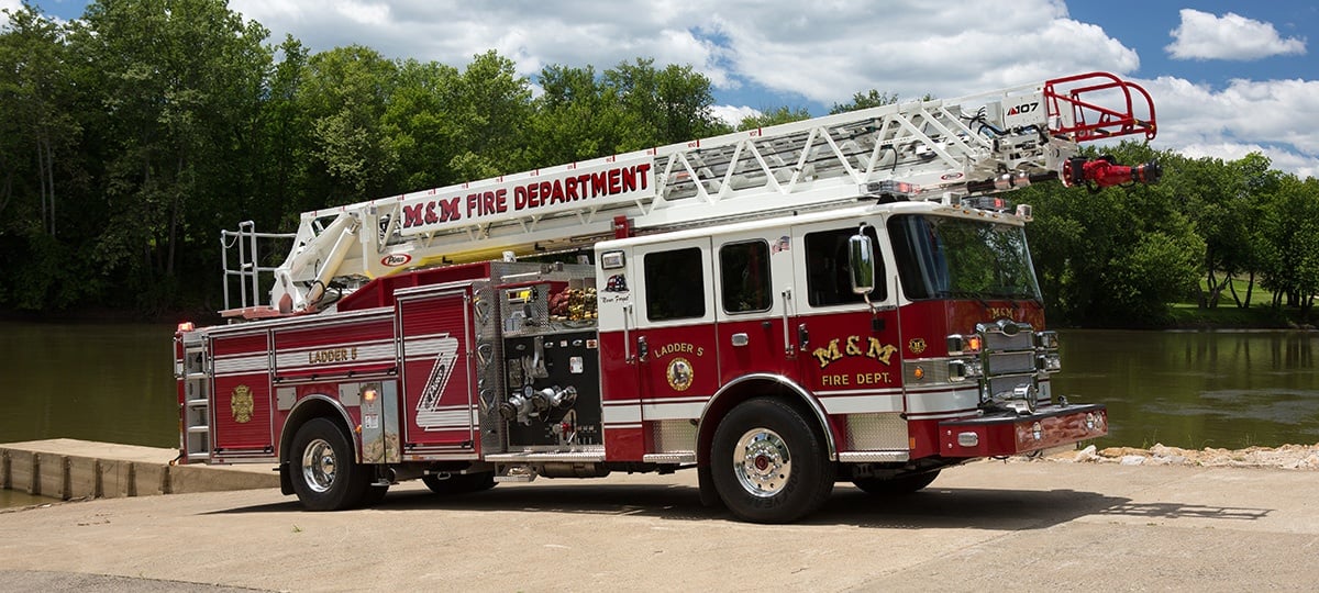 Malta and McConnelsville Fire Department Enforcer Ascendant Ladder PS