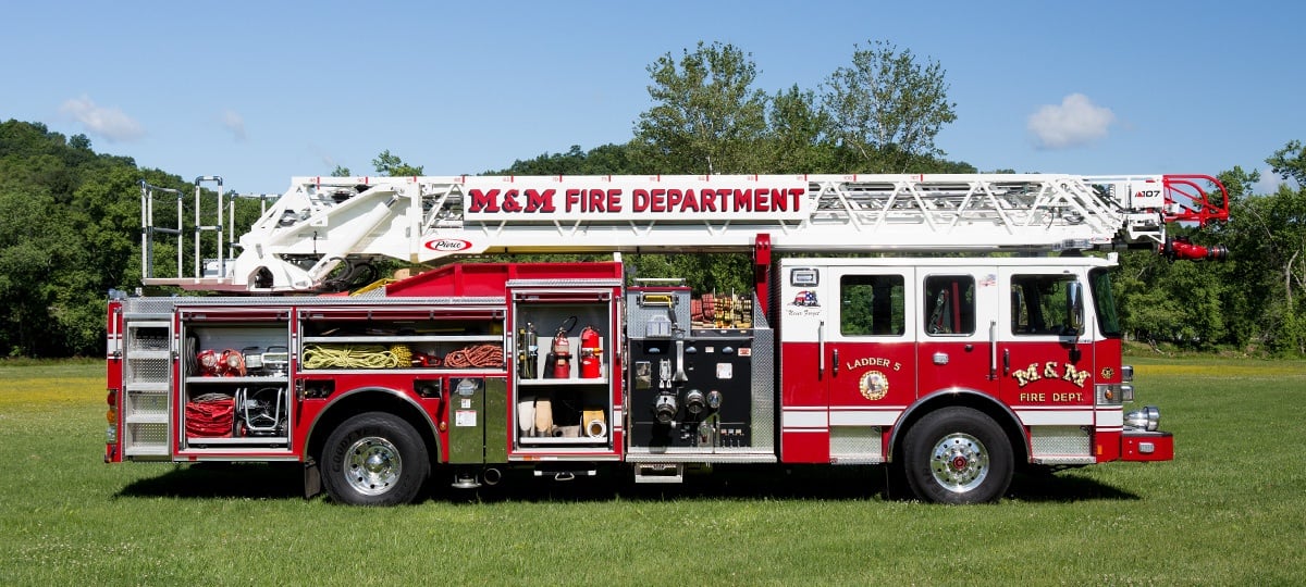 Malta and McConnelsville Fire Department Enforcer Ascendant Ladder PS Compartments