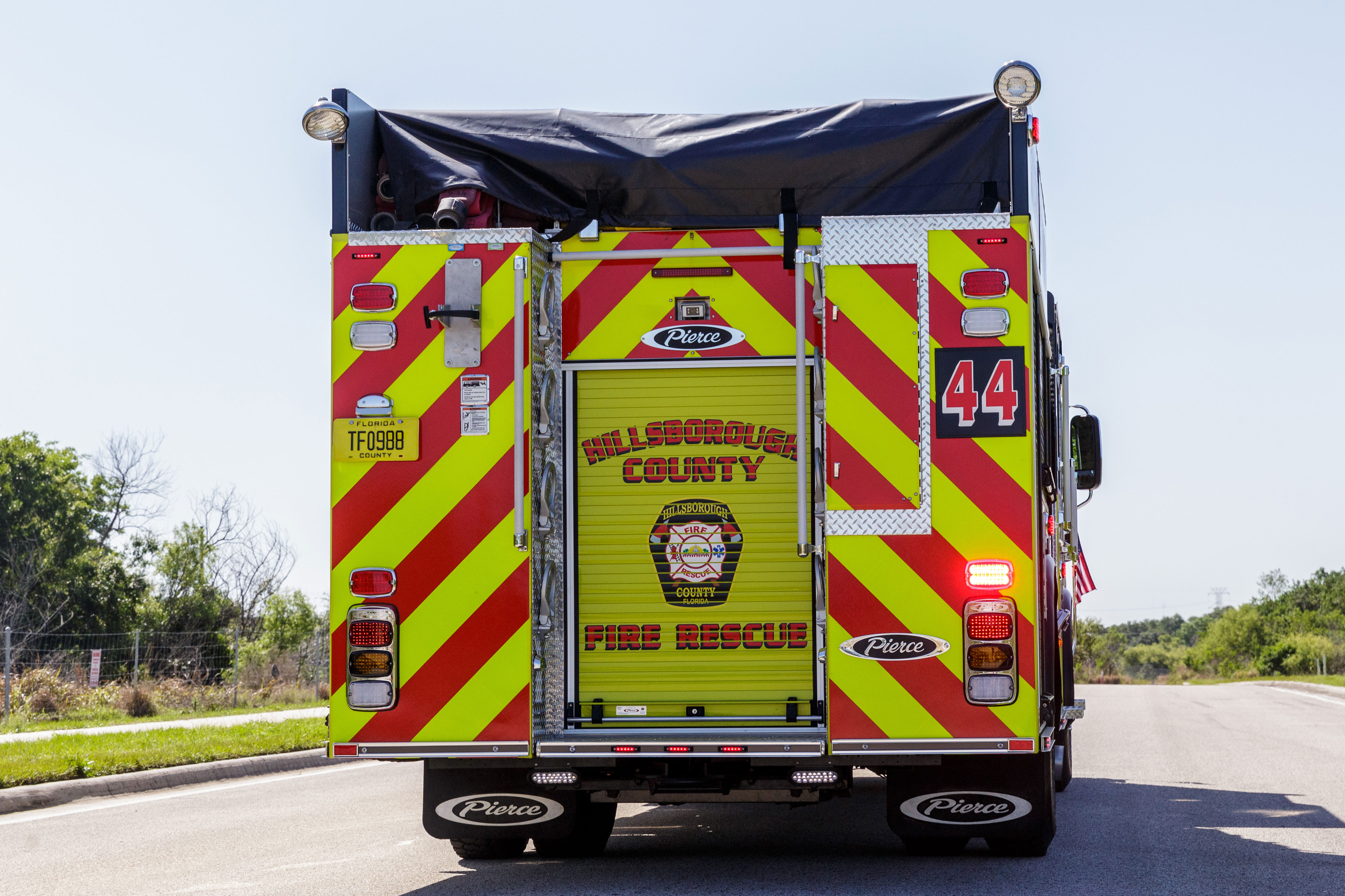 Hillsborough County Fire Rescue Saber Rear
