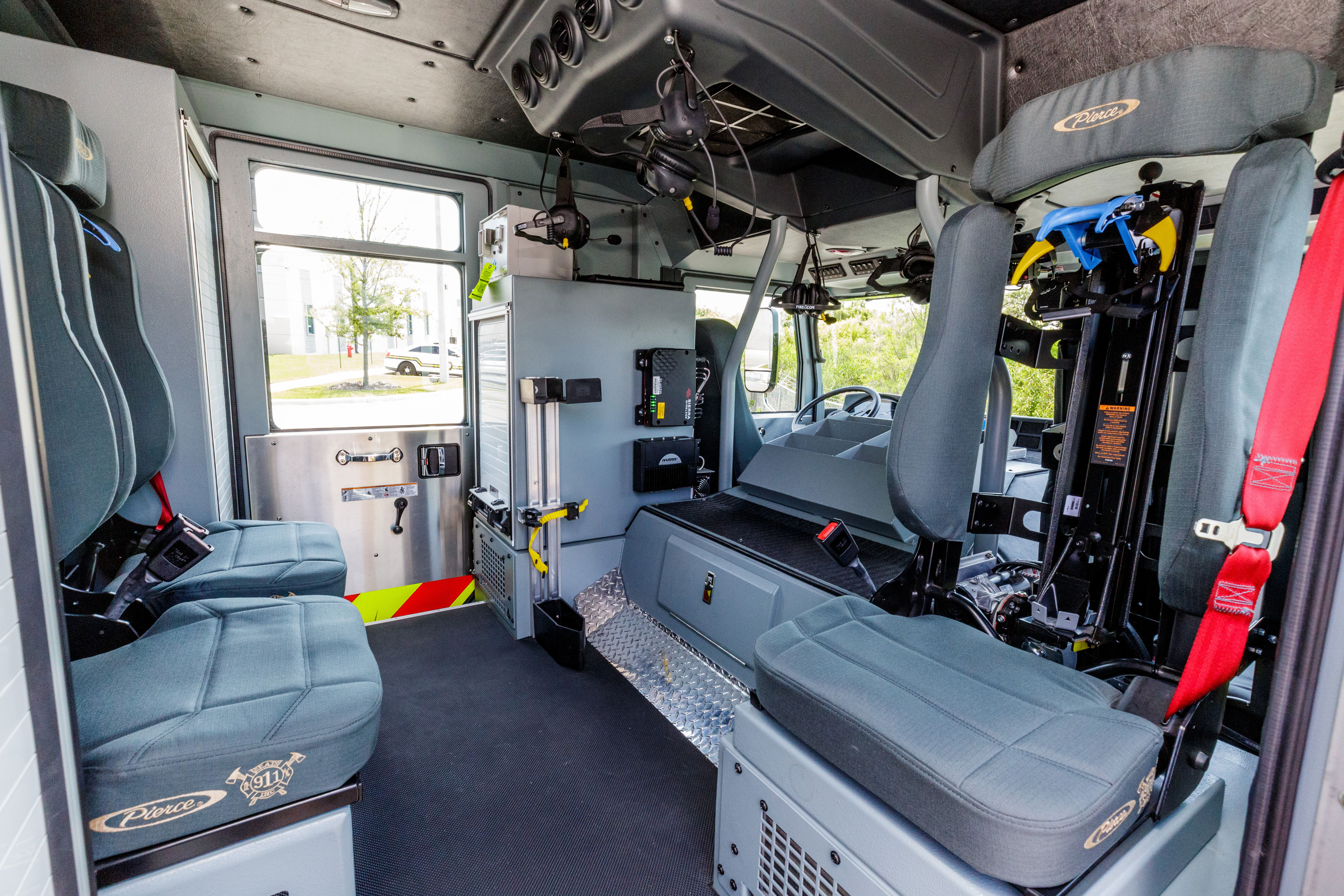 Hillsborough County Fire Rescue Saber Pumper Inside Cab