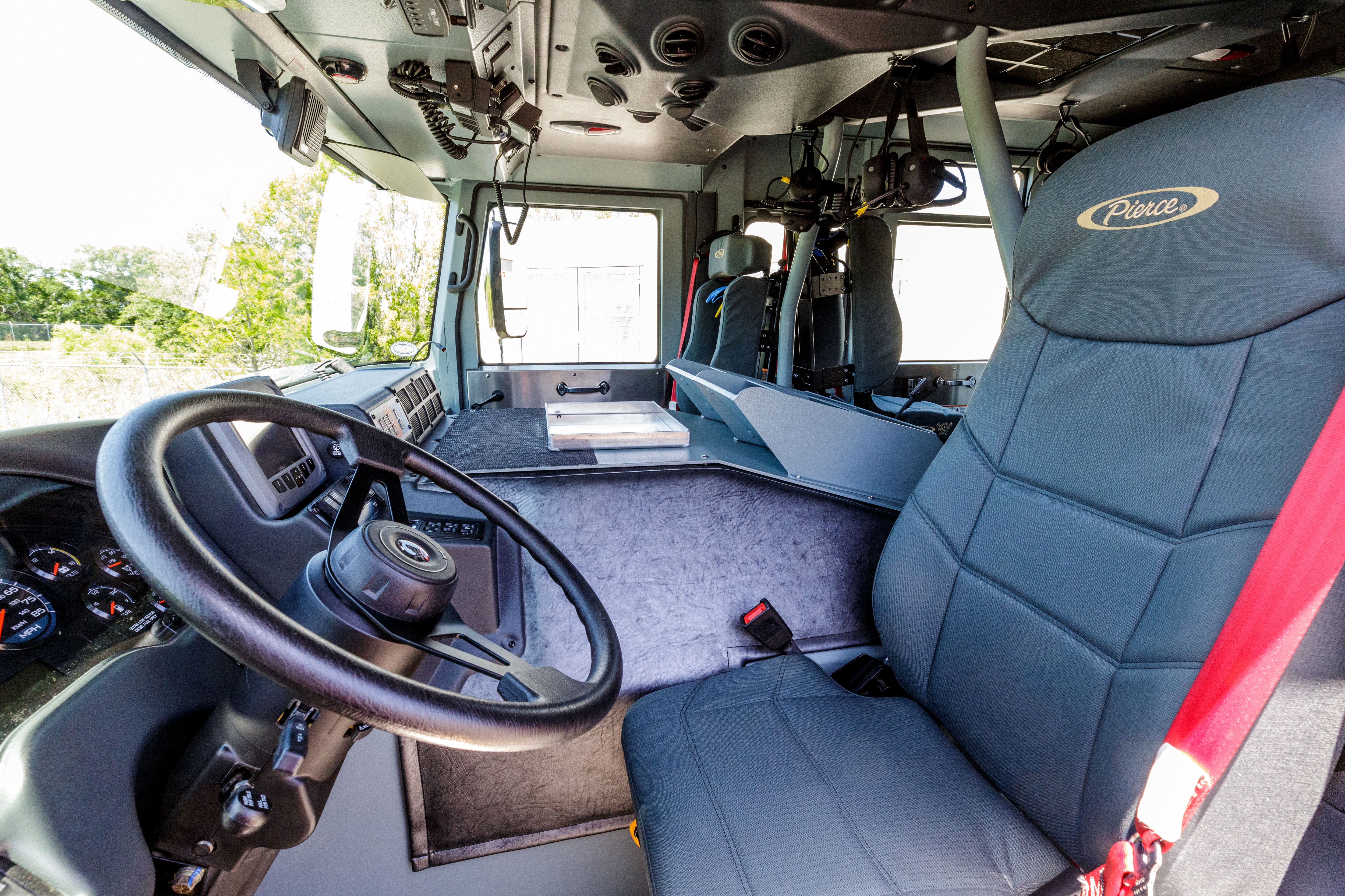 Hillsborough County Fire Rescue Saber Pumper Inside Cab