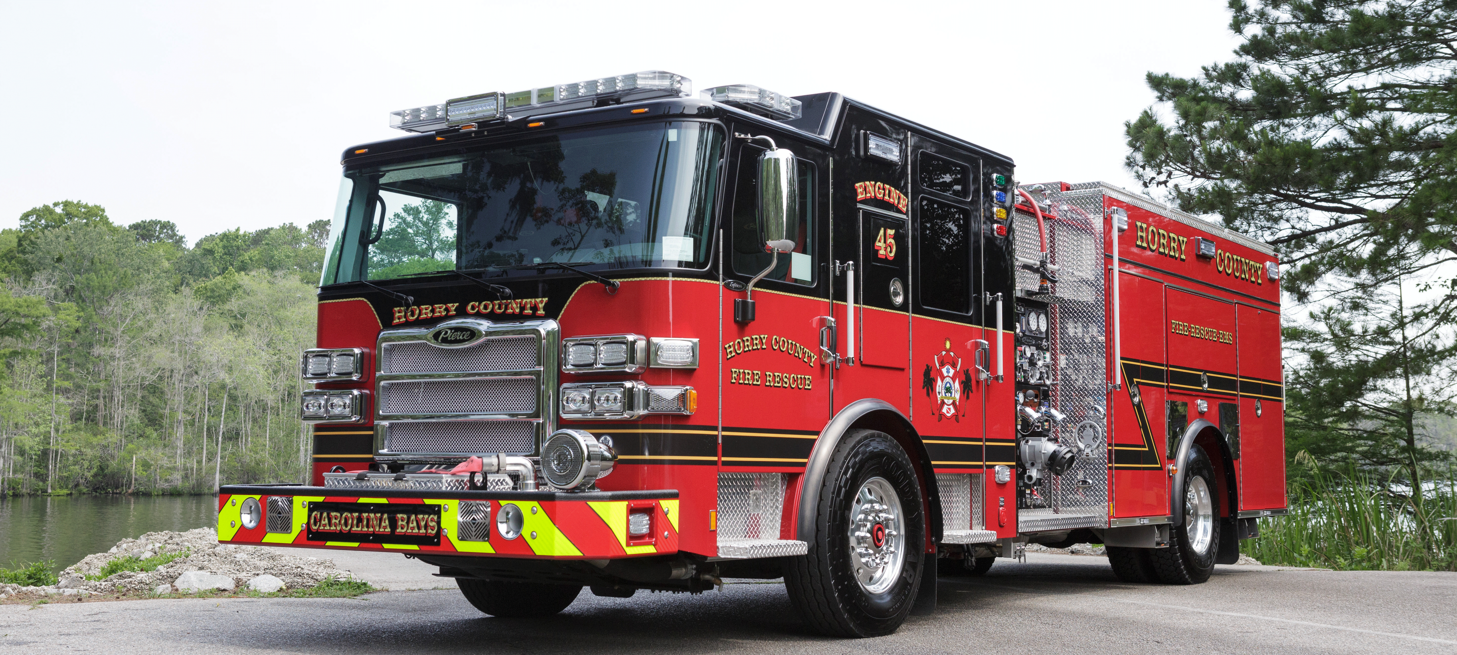 Pierce Enforcer Custom Fire Truck Chassis