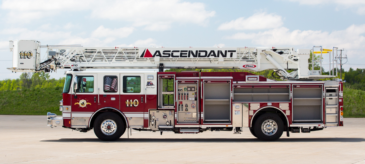 Pierce Ascendant 110 Single Axle Heavy Duty Aerial Platform