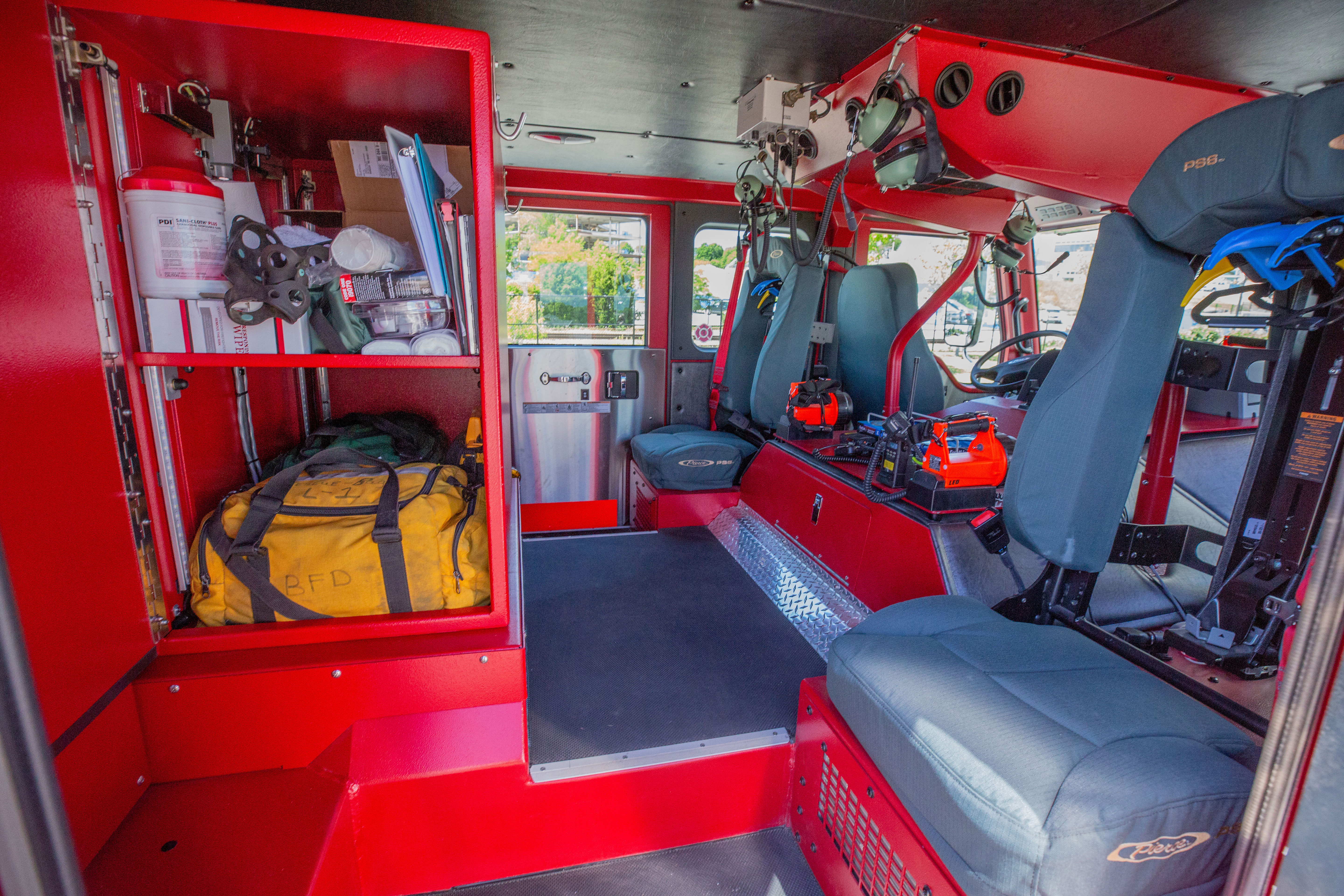 Bangor Velocity PUC 100 Platform Inside Cab