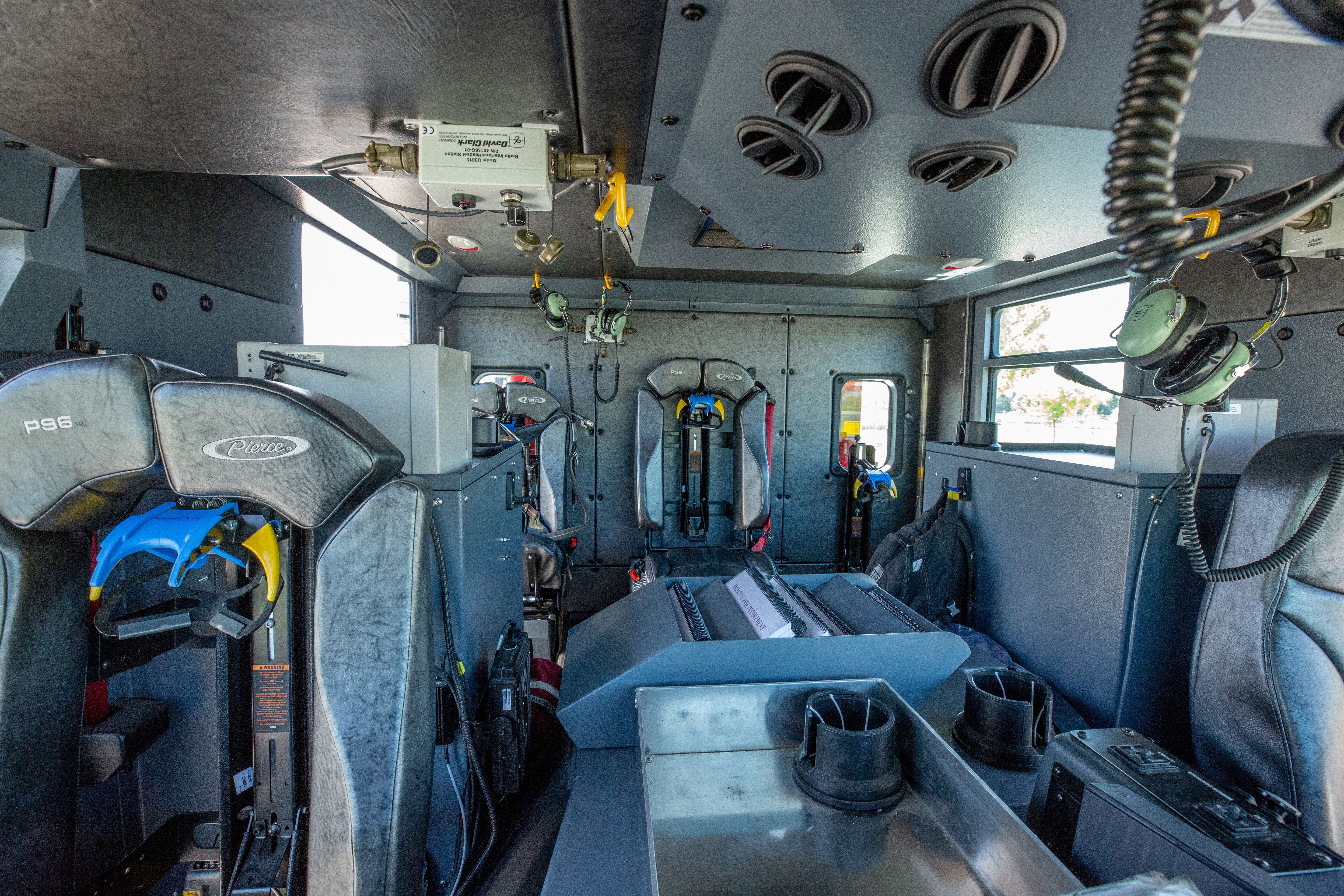 Modesto Velocity Pumper Inside Cab