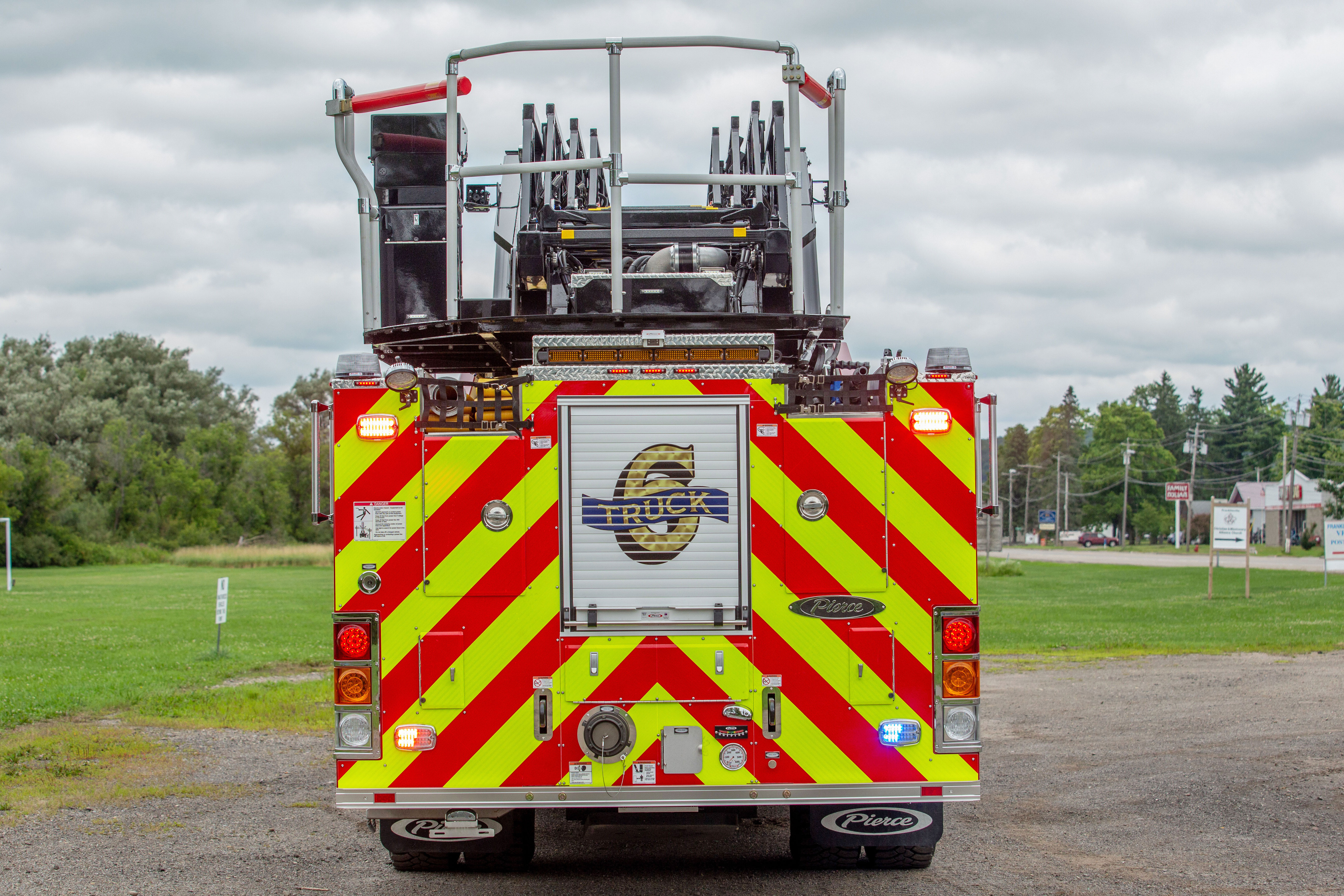 Franklinville Enforcer 110' Ascendant Platform - Rear 