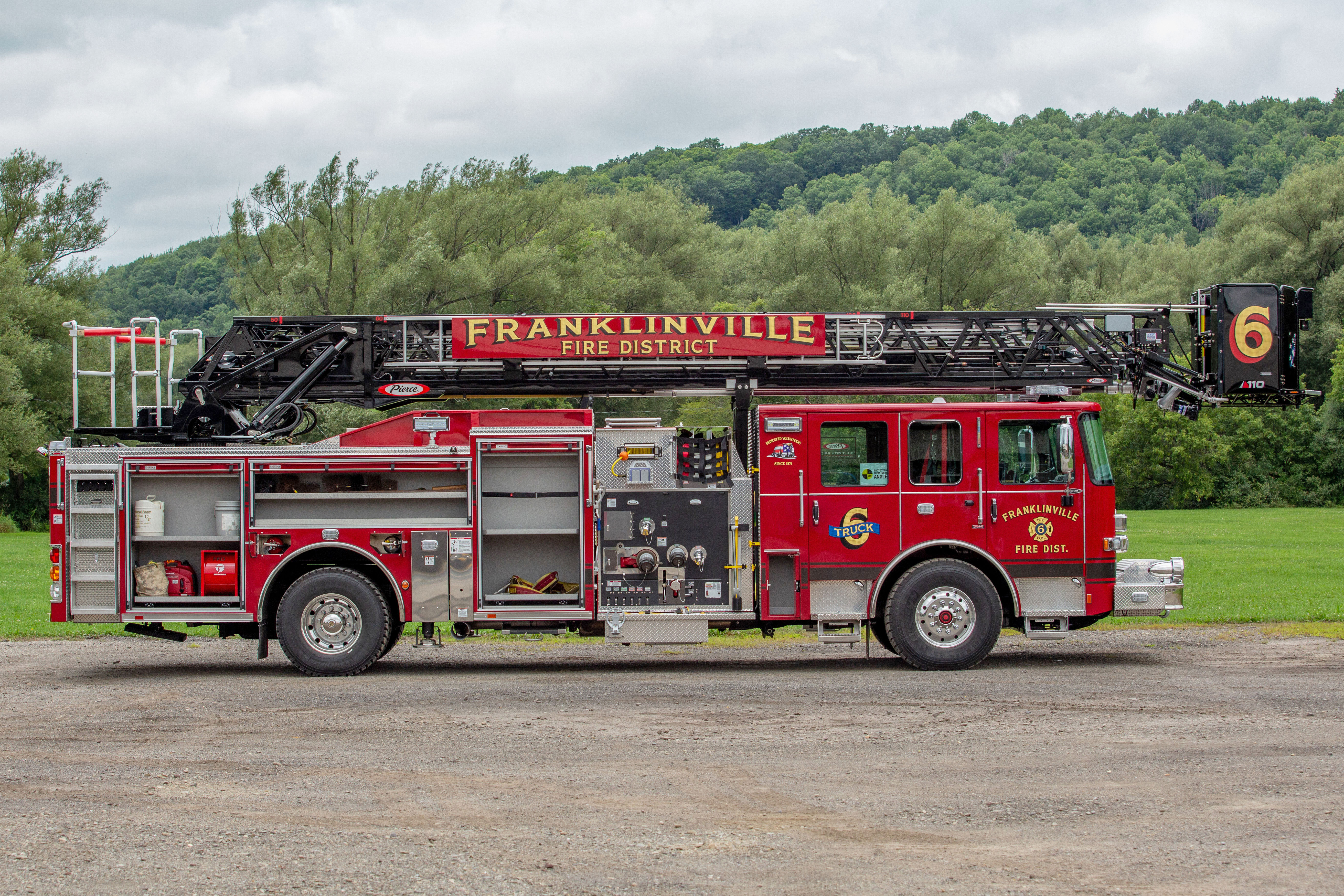 Franklinville Enforcer 110' Ascendant Platform - PS Compartments