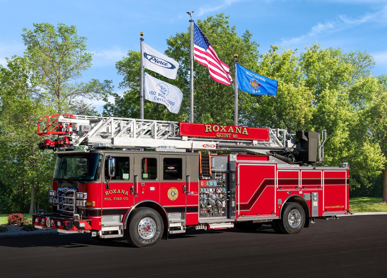 Roxana Fire Company - Aerial