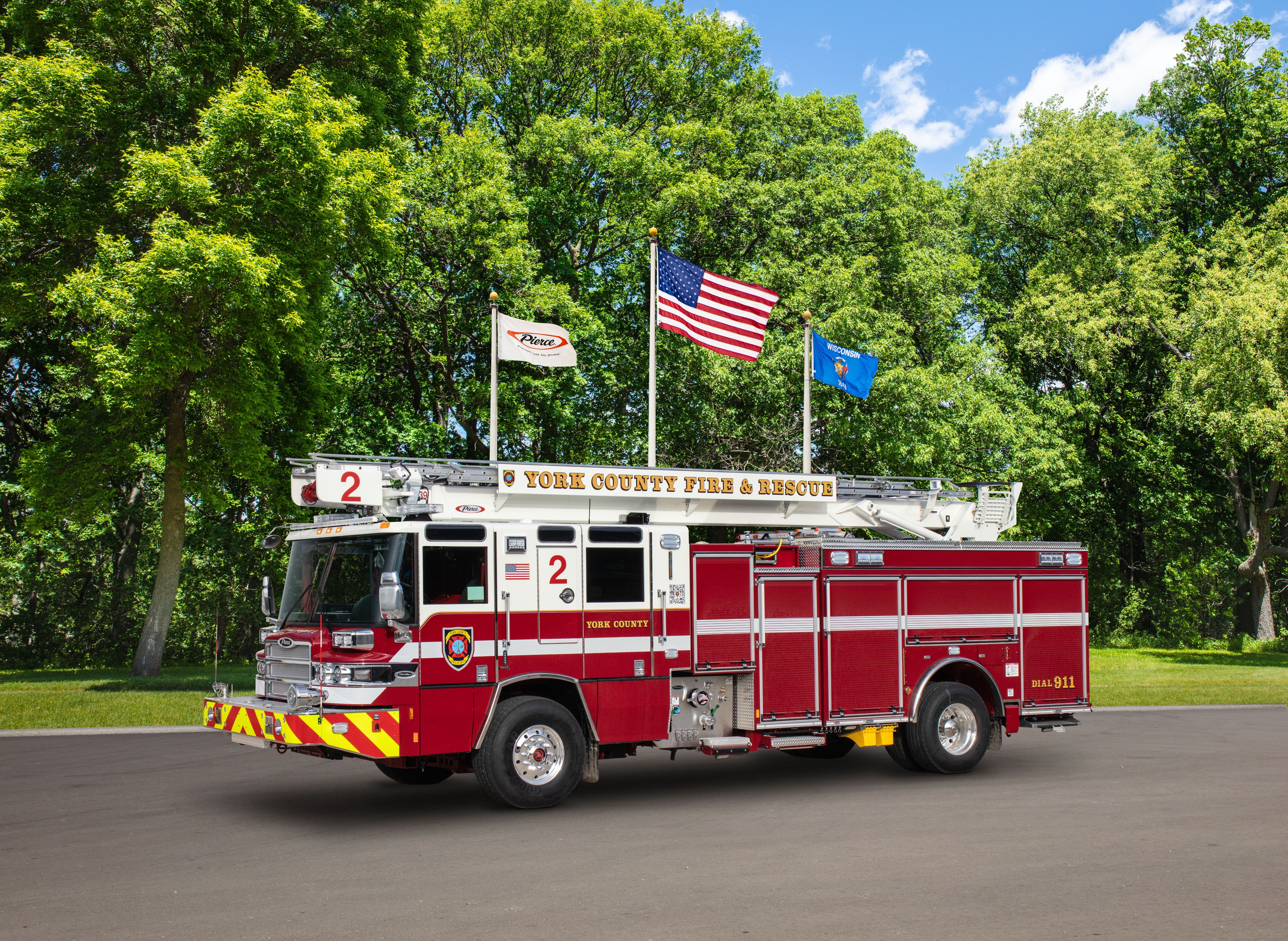 York County Deptartment of Fire and Life Safety - Aerial