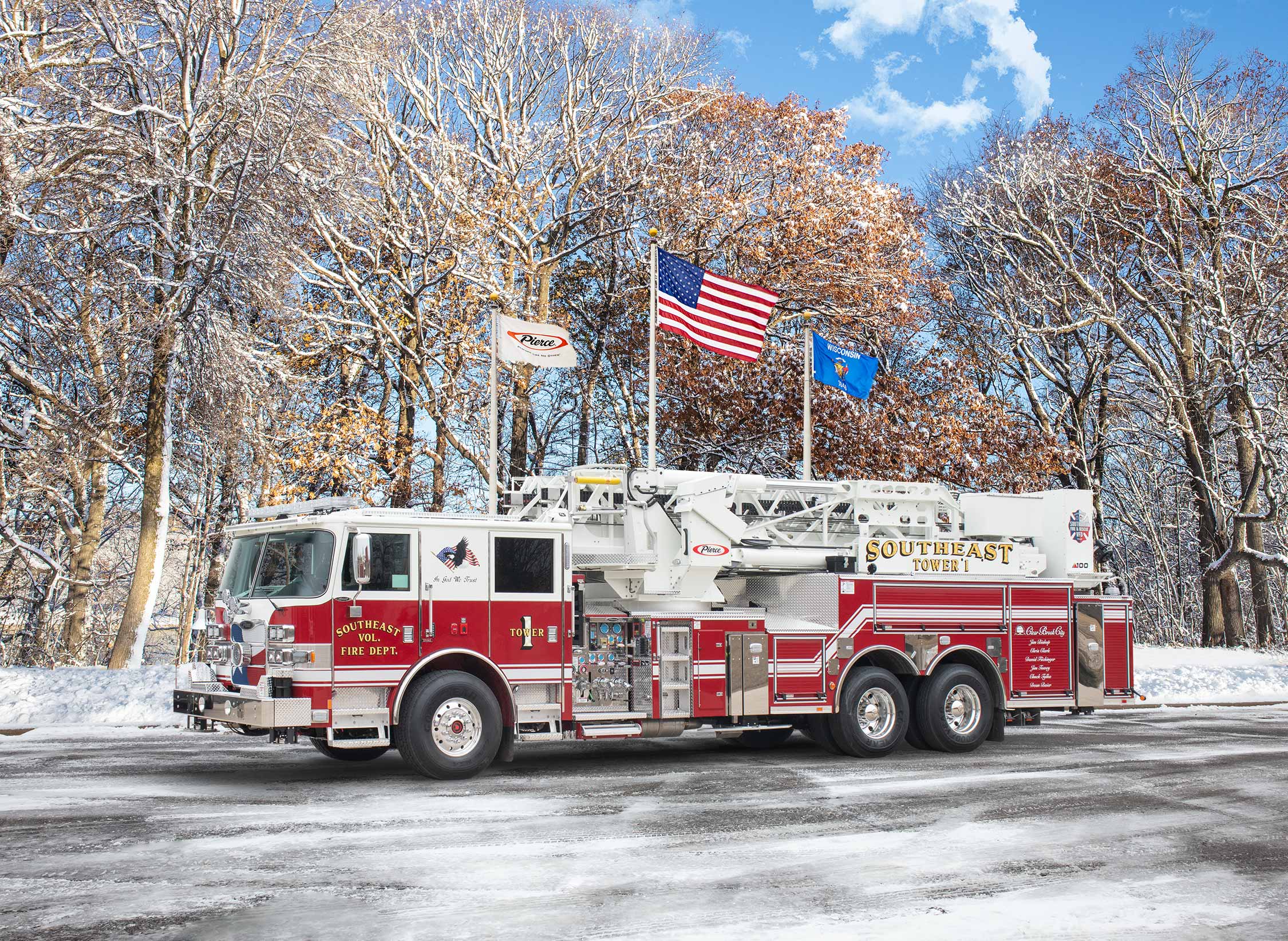 Southeast Fire & Rescue Volunteer Fire Department - Aerial