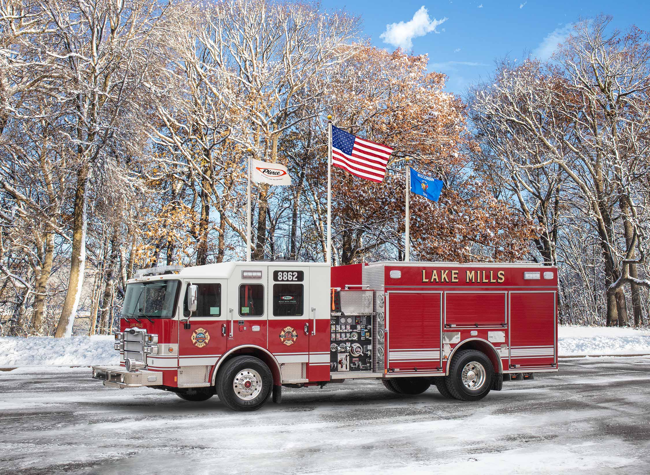 Lake Mills Fire Department - Pumper