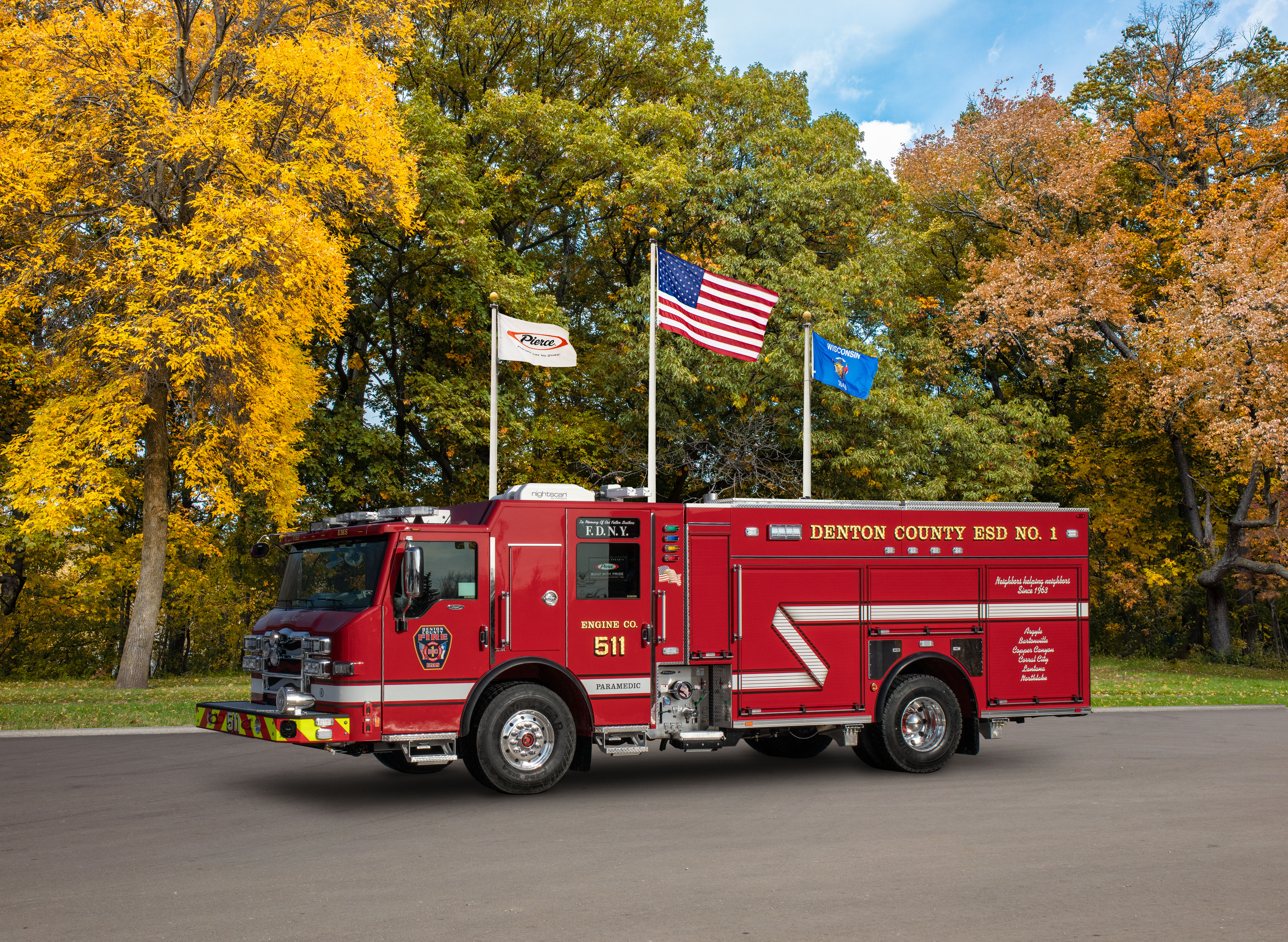 Denton County Emergency Service District - Pumper