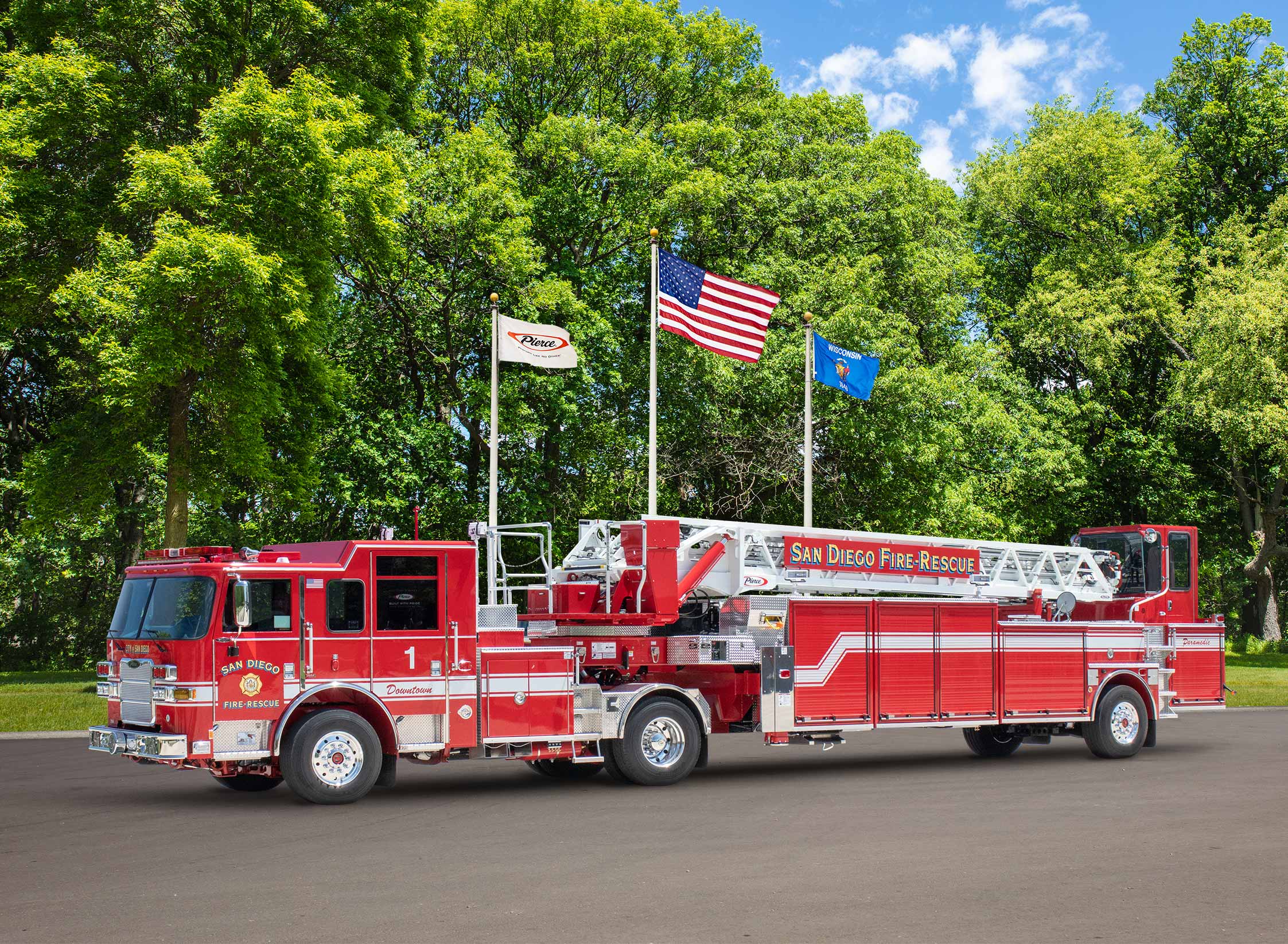 San Diego Fire Rescue - Aerial