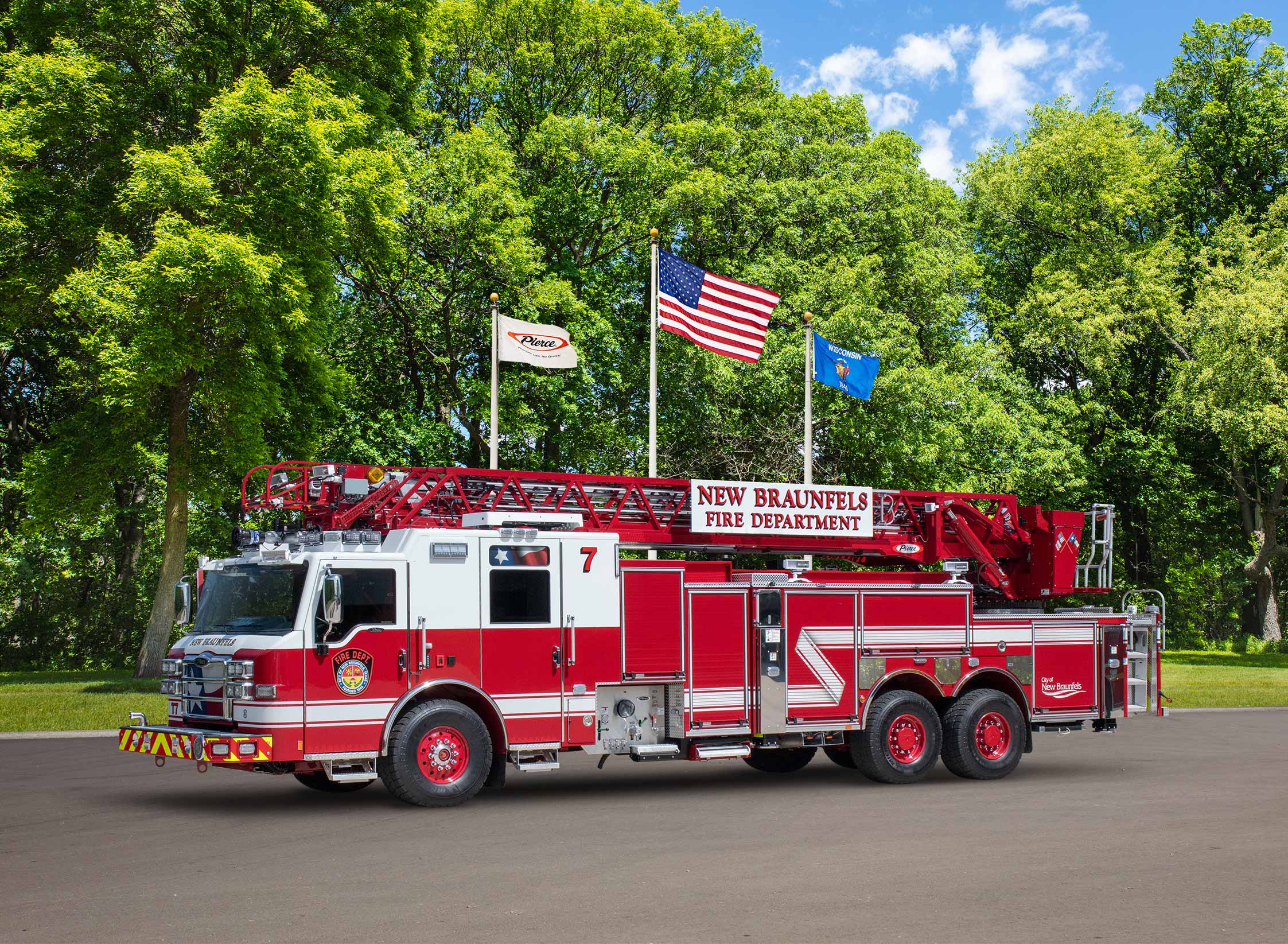 New Braunfels Fire Department - Aerial