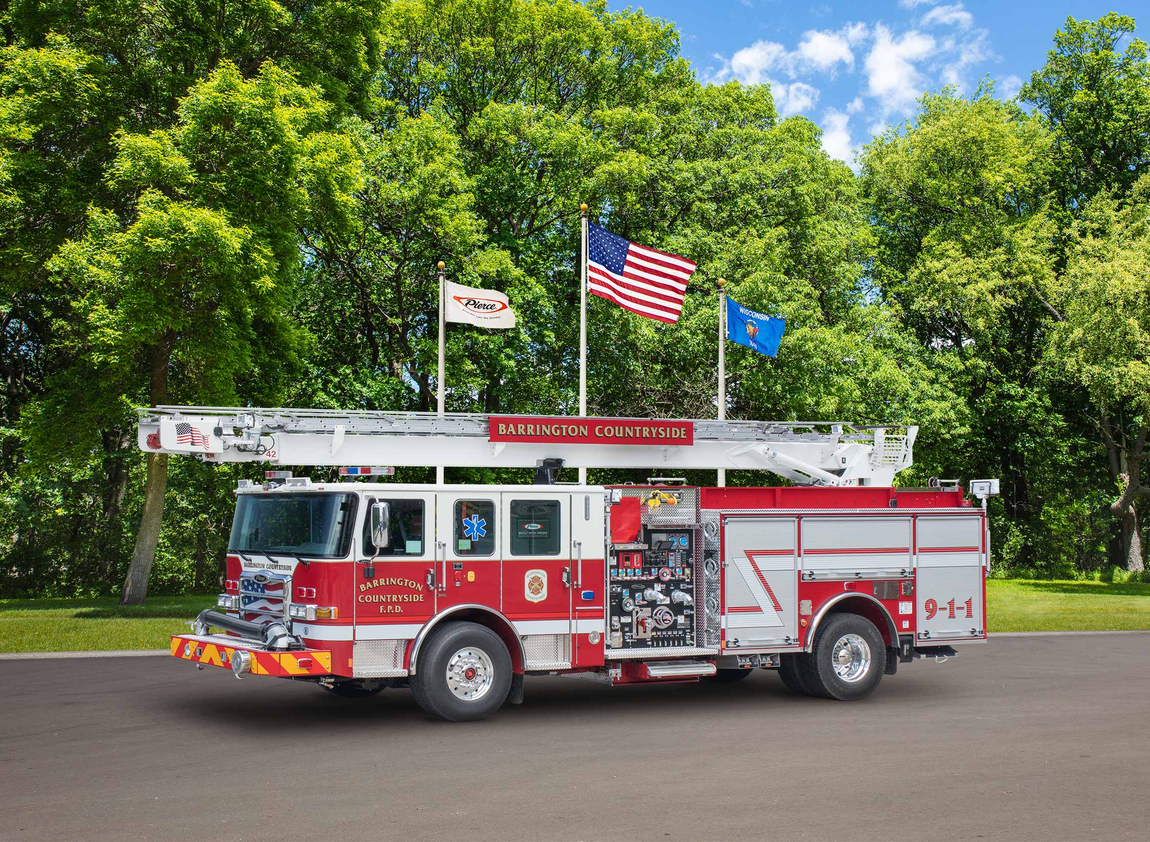 Barrington Countryside Fire Protection District - Aerial