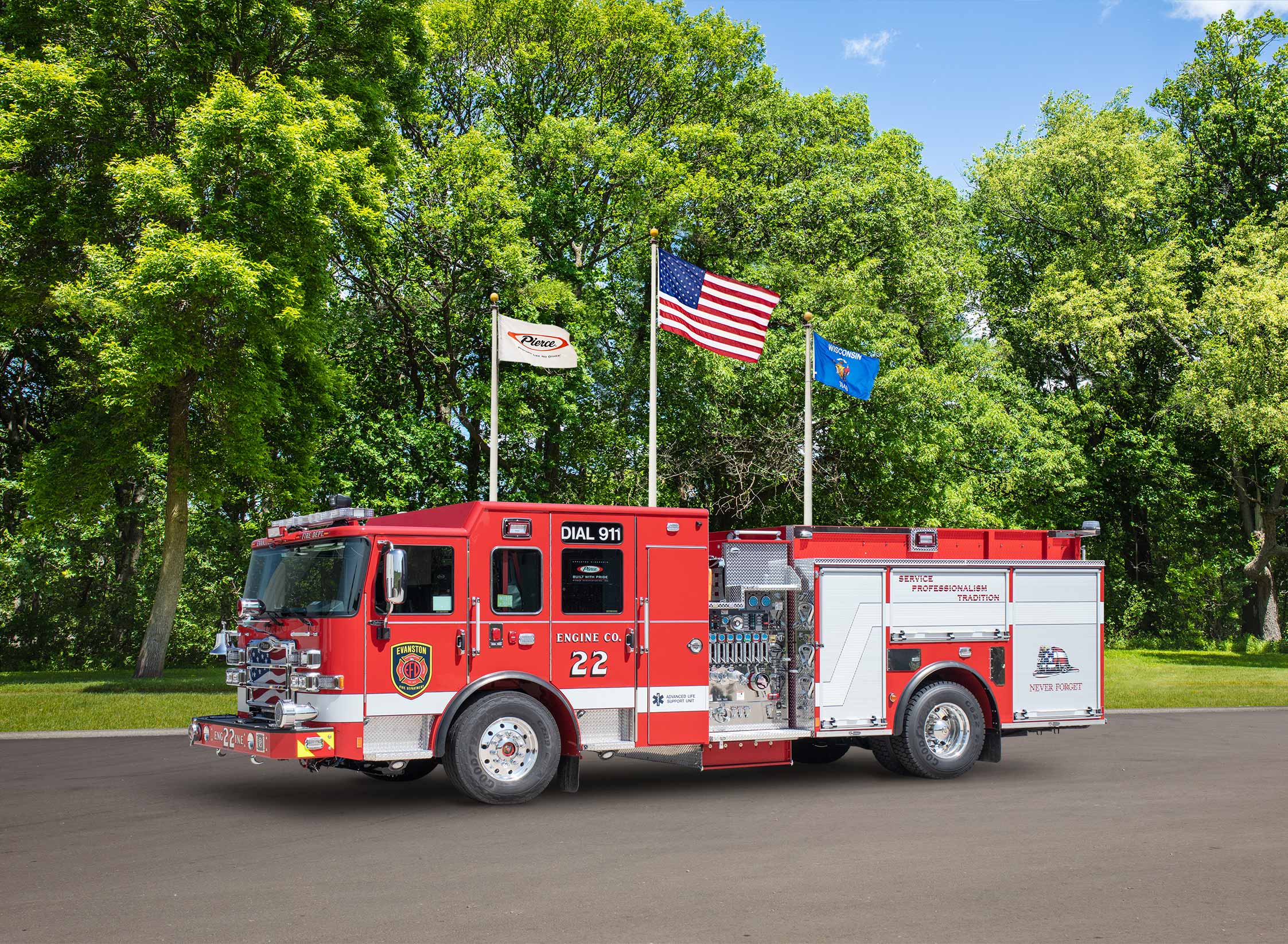 Evanston Fire Department - Pumper