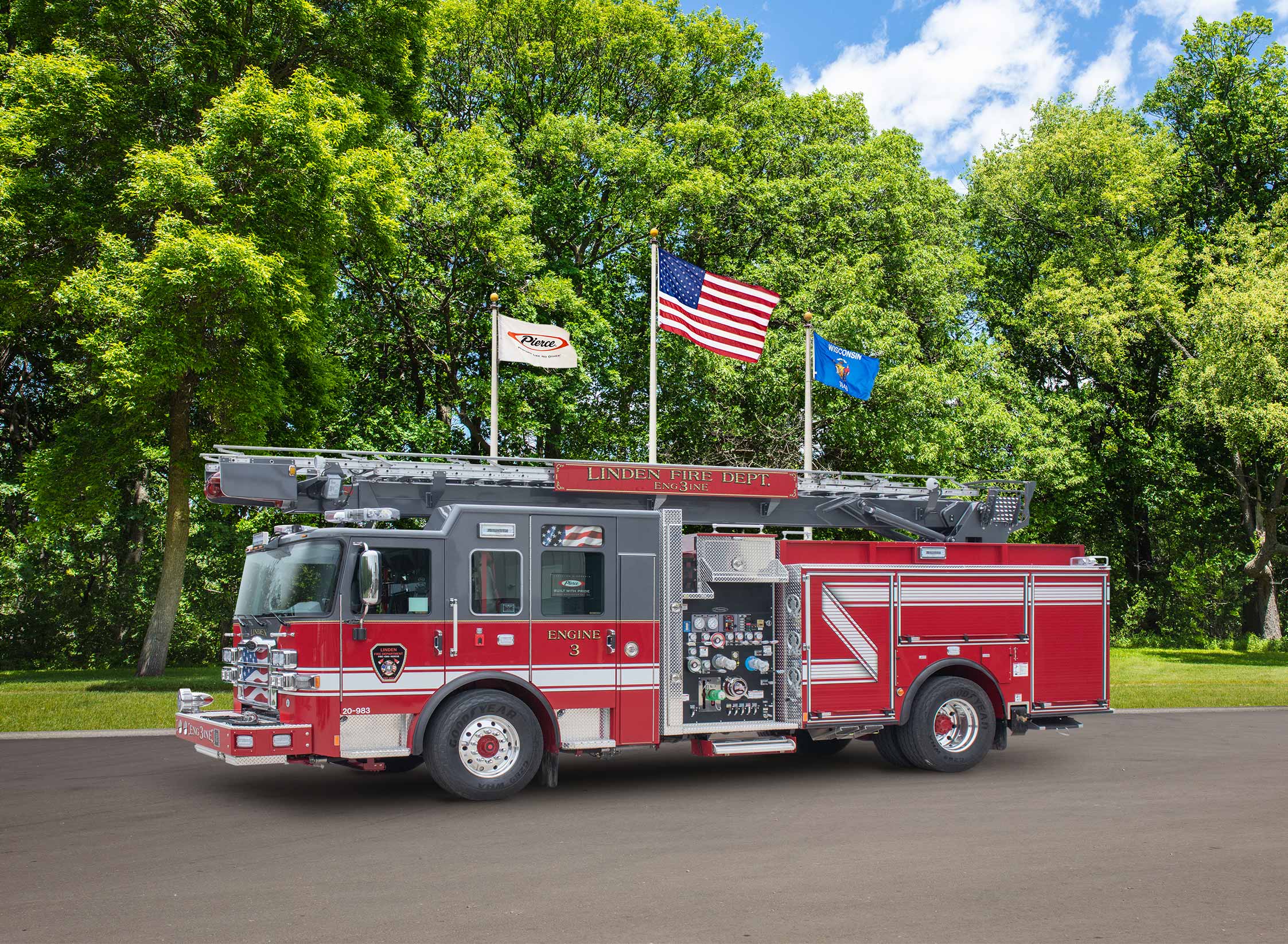 Linden Fire Department - Aerial