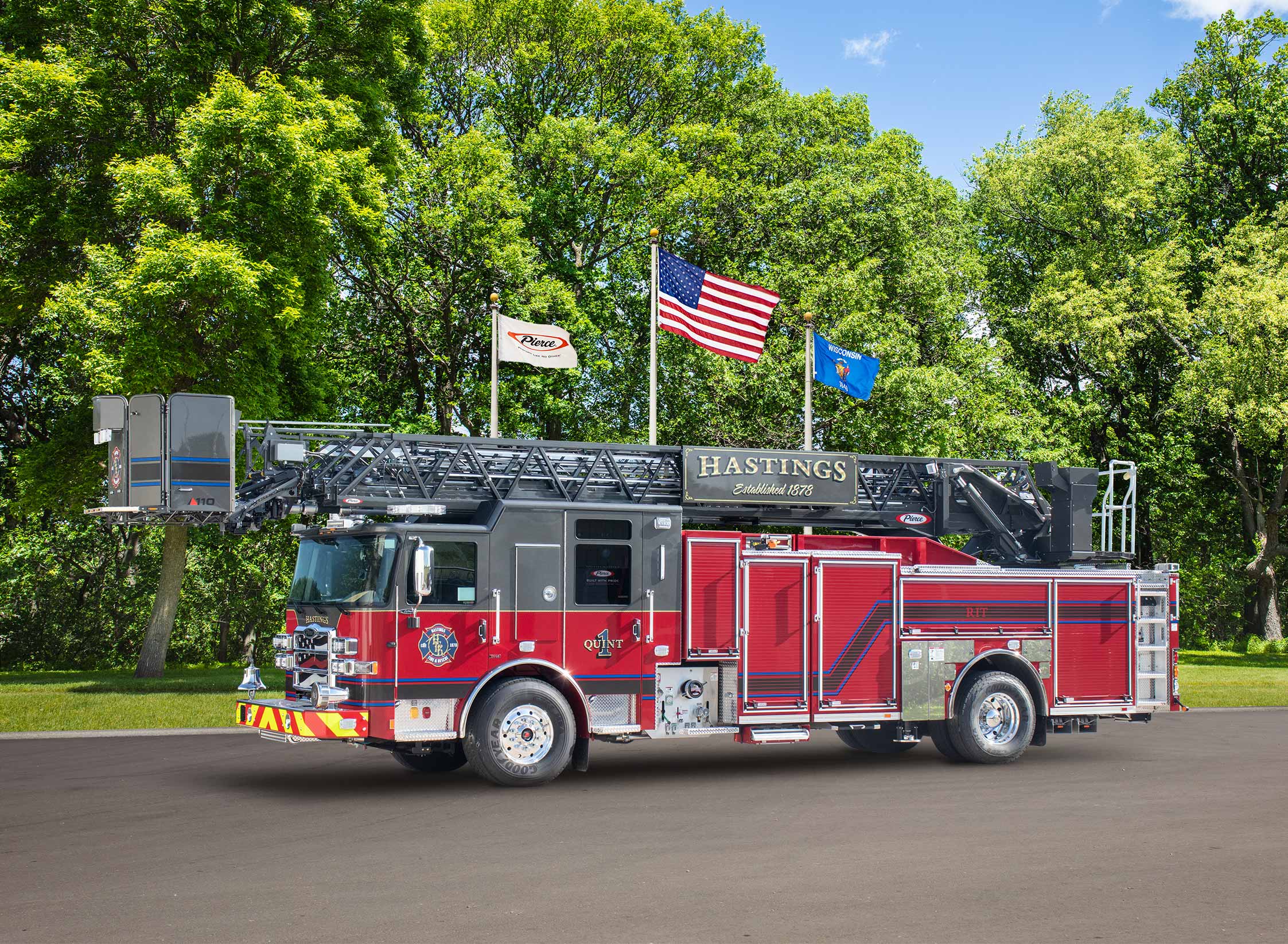 Hastings Fire and Rescue - Aerial