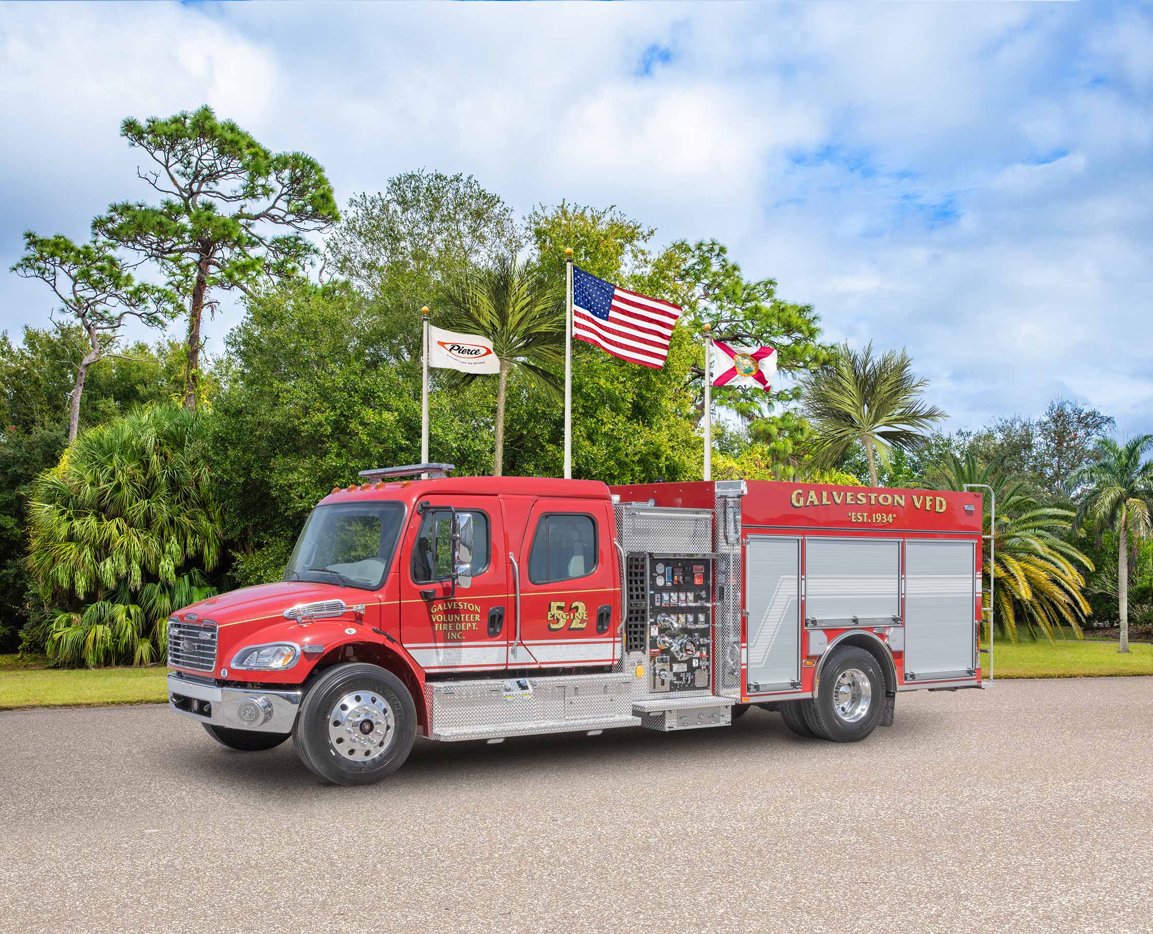 Galveston Volunteer Fire Department - Pumper