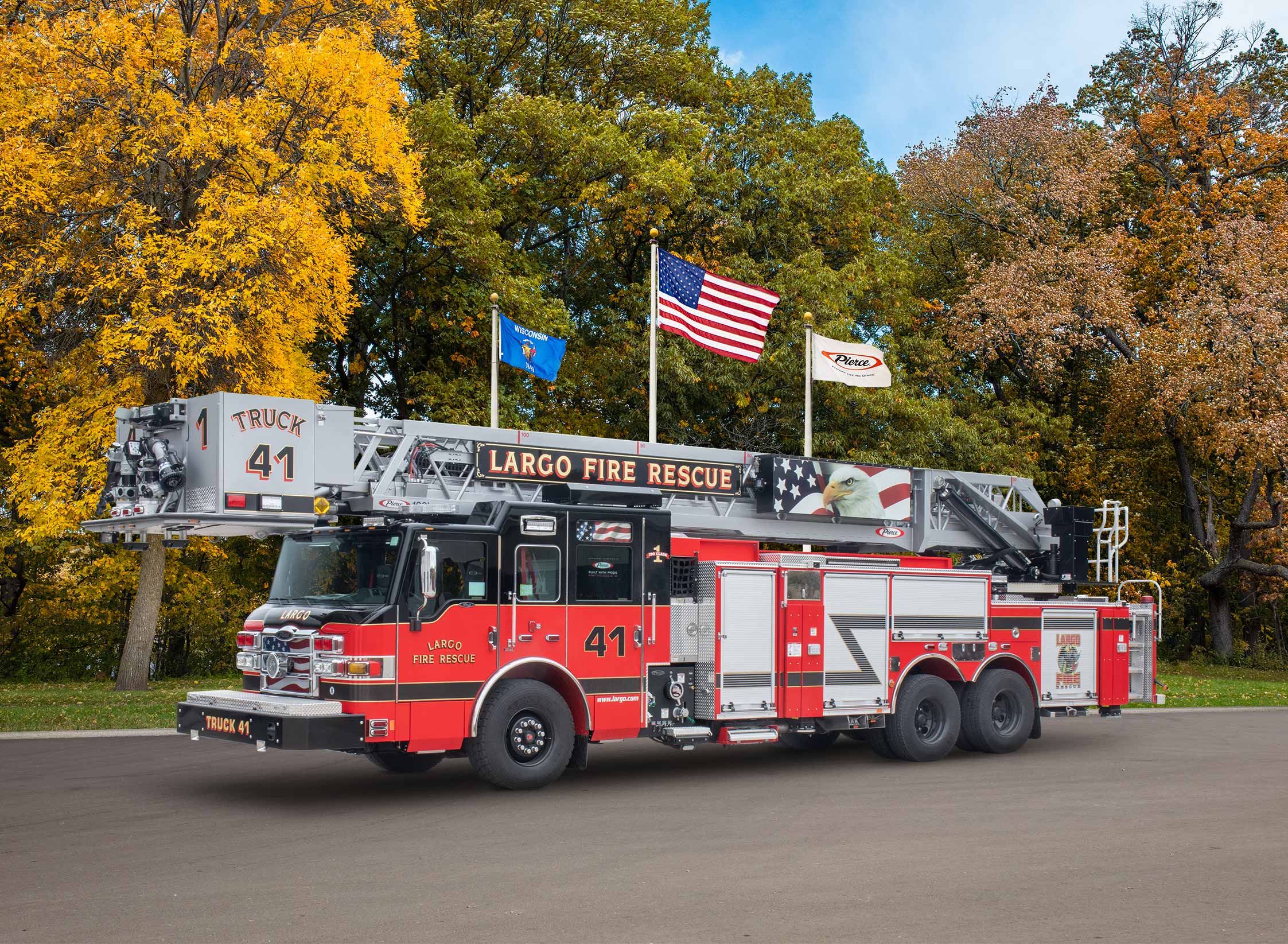 Largo Fire Rescue - Aerial