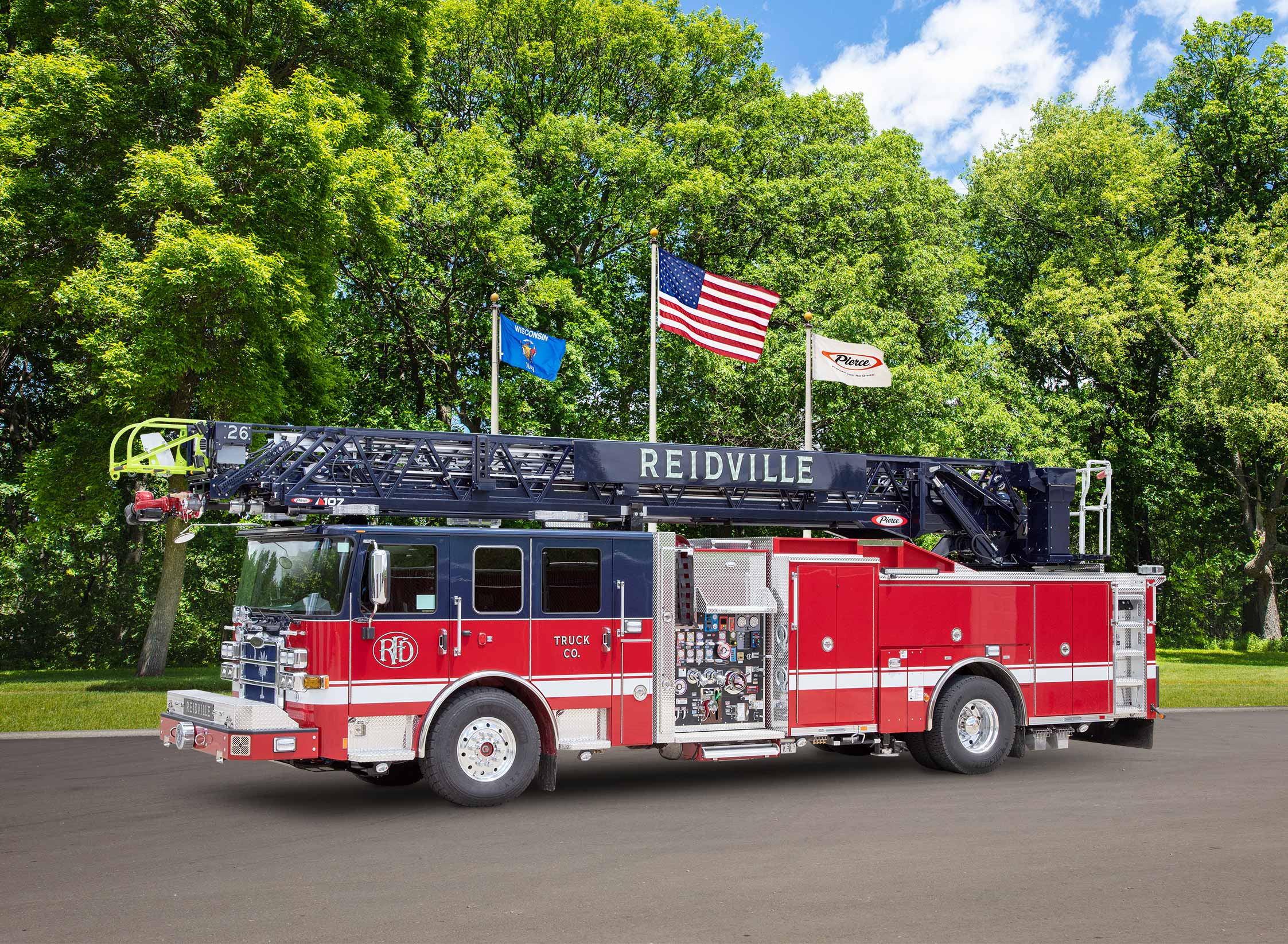Reidville Fire Department - Aerial