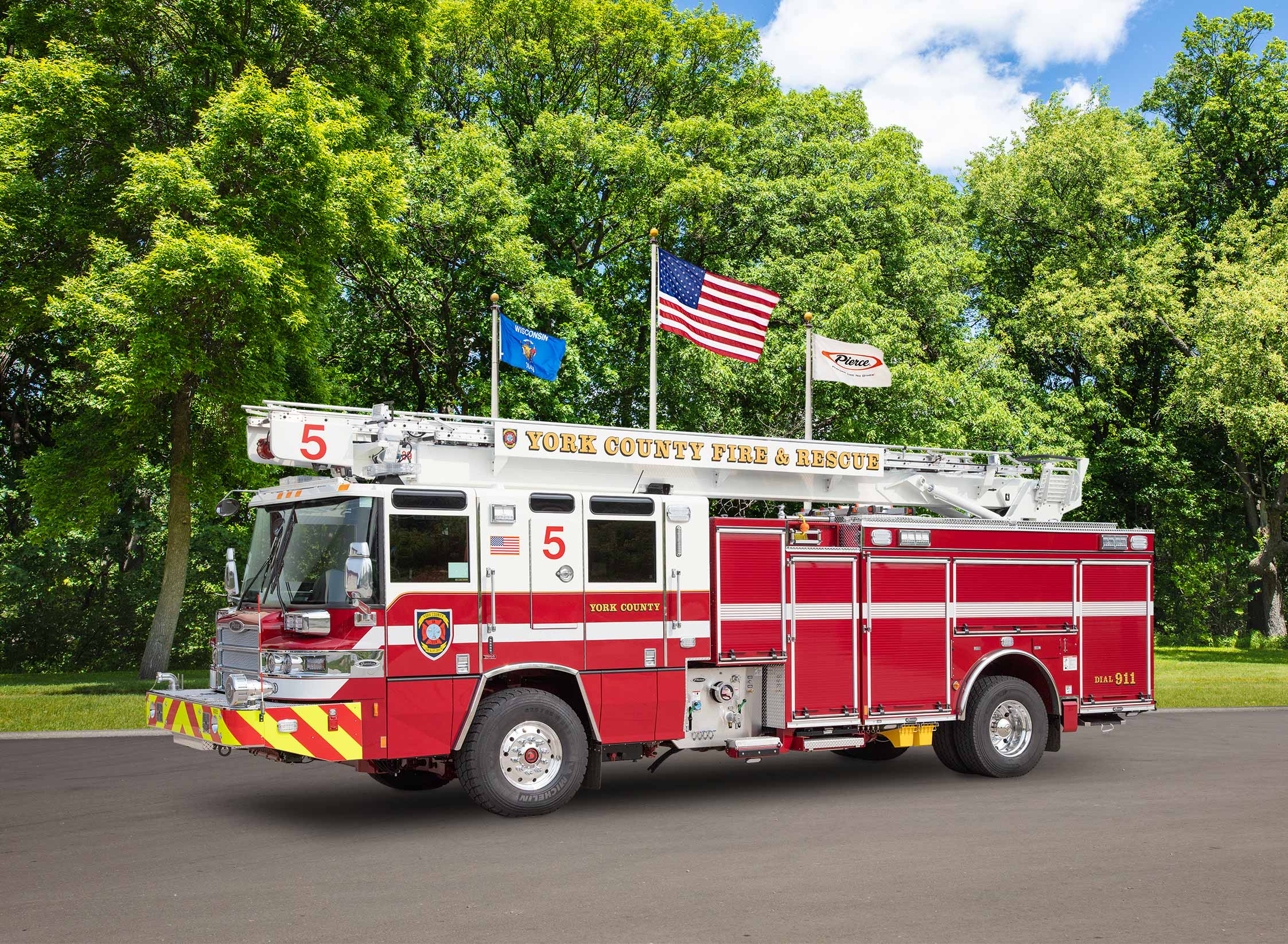 York County Department of Fire & Life Safety - Aerial