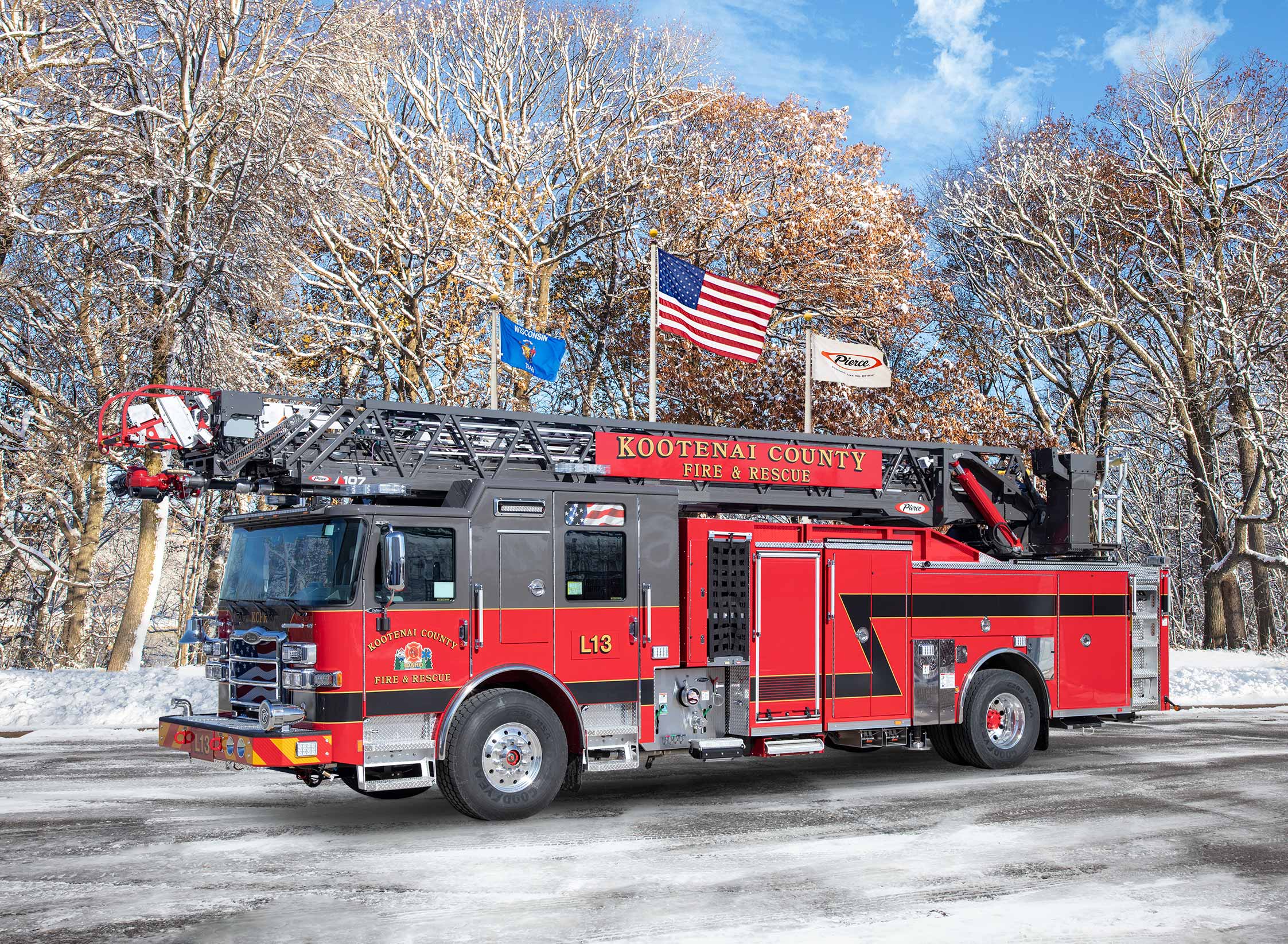 Kootenai County Fire & Rescue - Aerial